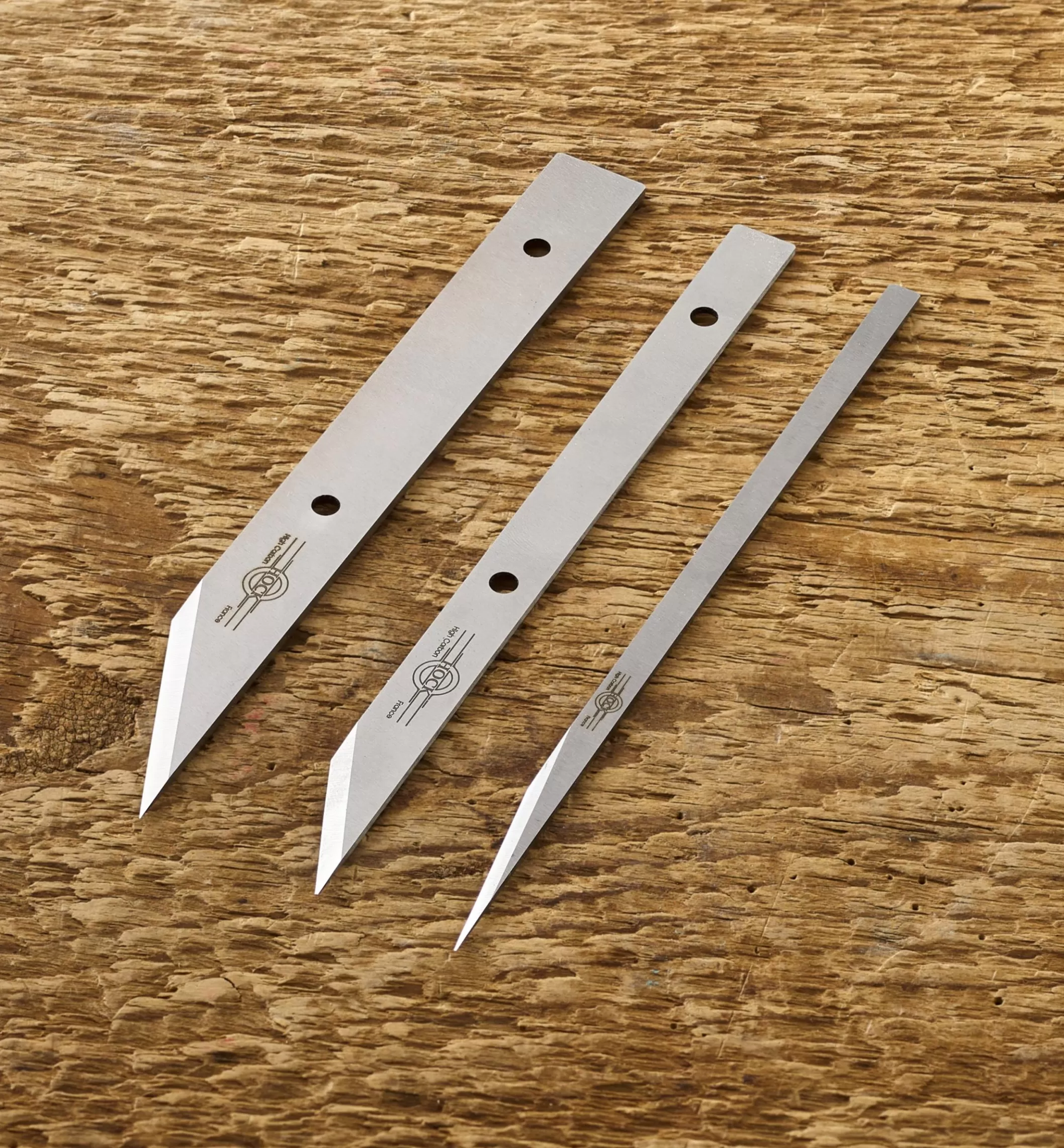 Cheap Lee Valley Hock Double-Bevel Violin Knife Blades