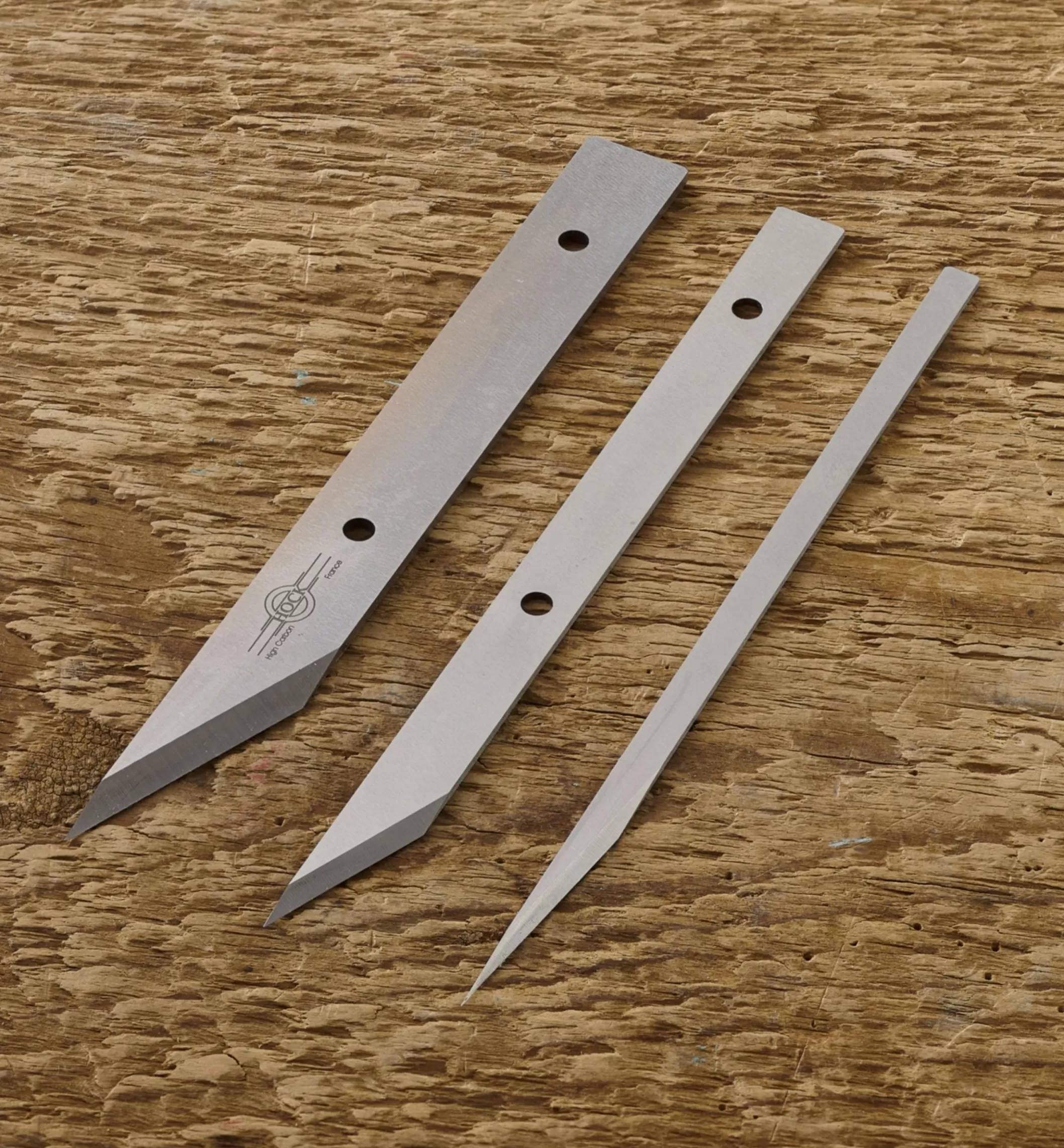 New Lee Valley Hock Left-Hand Bevel Violin Knife Blades