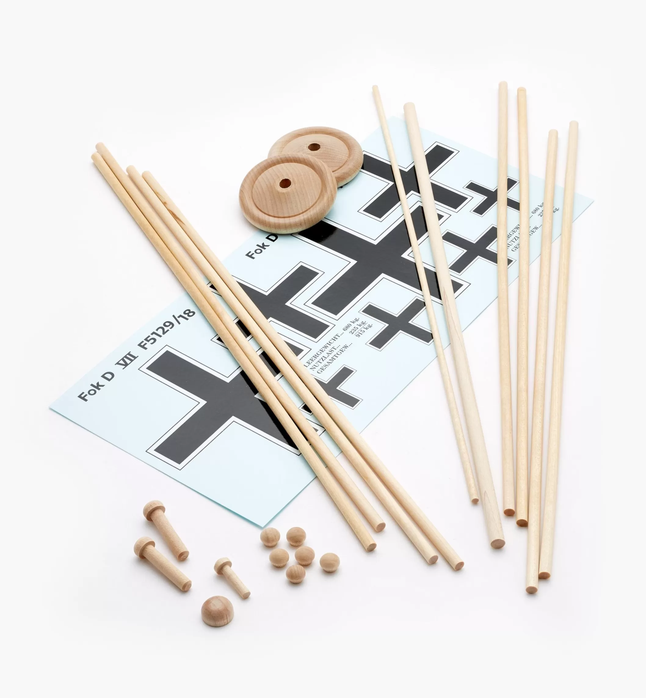 Clearance Lee Valley Kit For Toy Bi-Wing Plane Plan