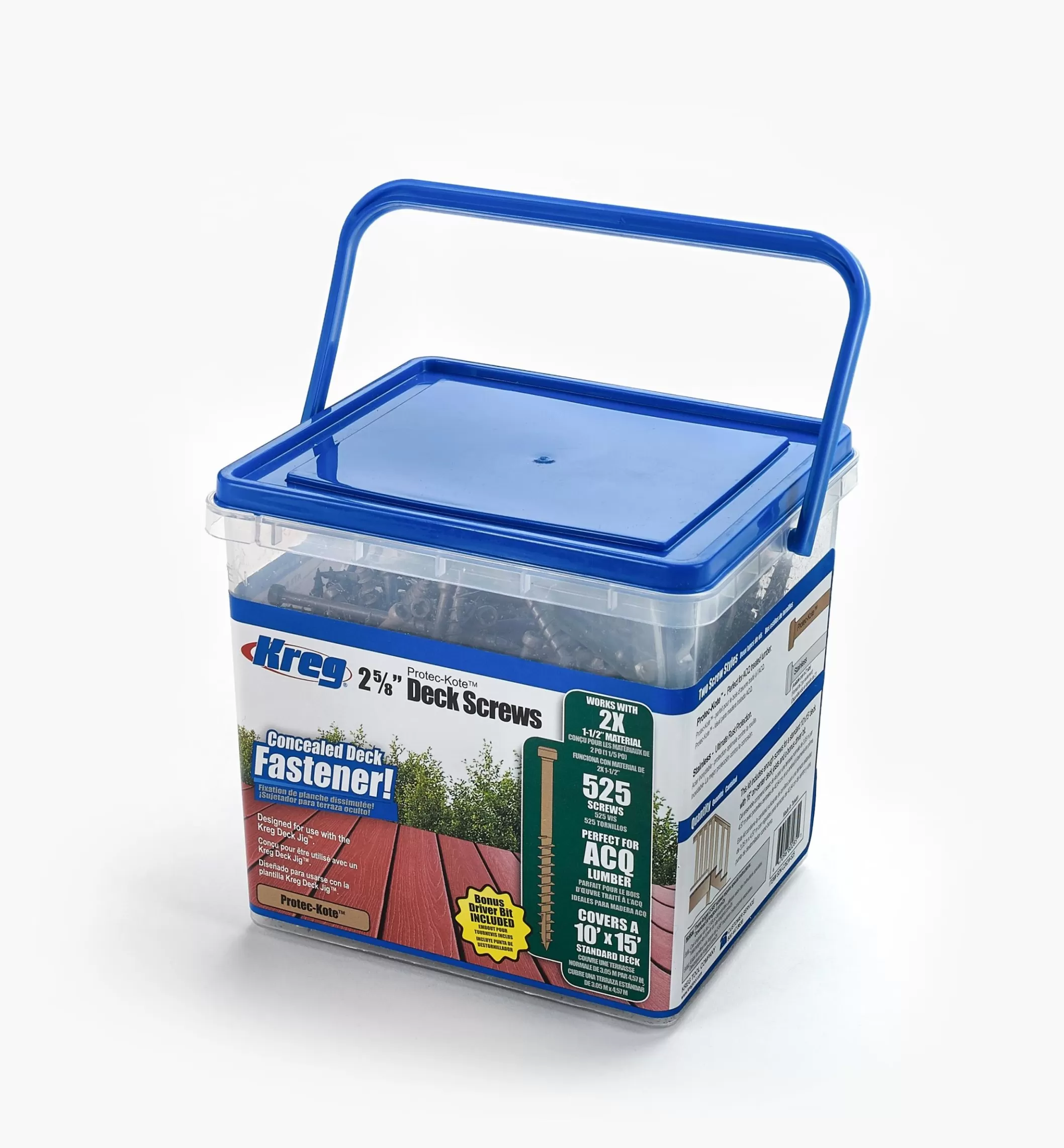Best Sale Lee Valley Kreg Coated Deck Screws