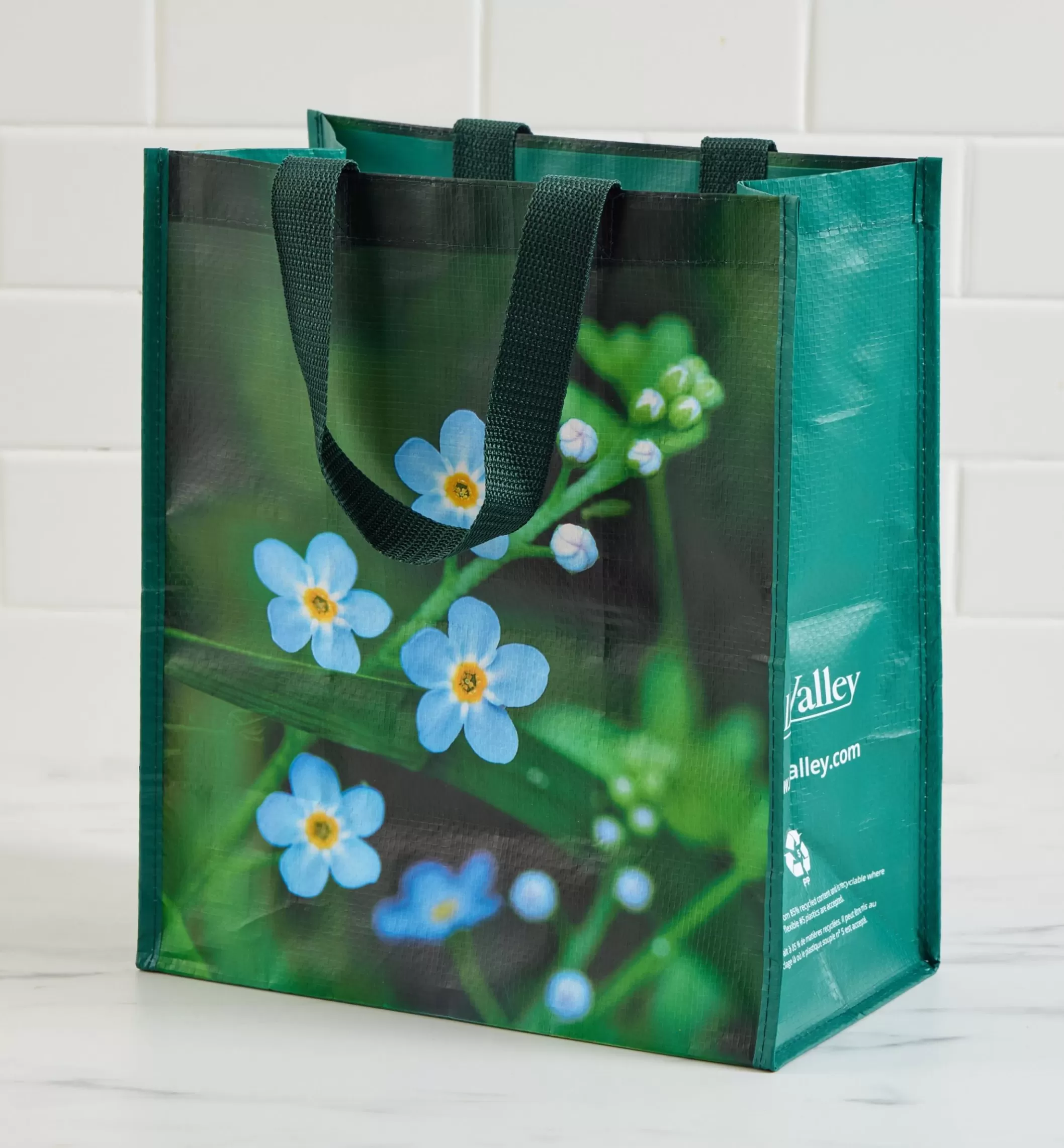 Clearance Lee Valley Garden-Print Shopping Bags