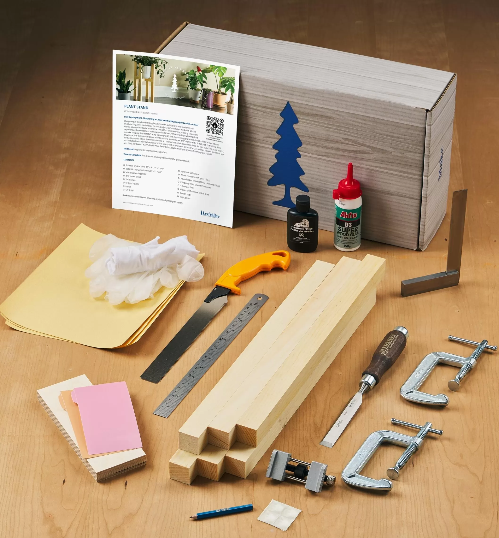 Sale Lee Valley Make It Yourself Plant Stand Kit