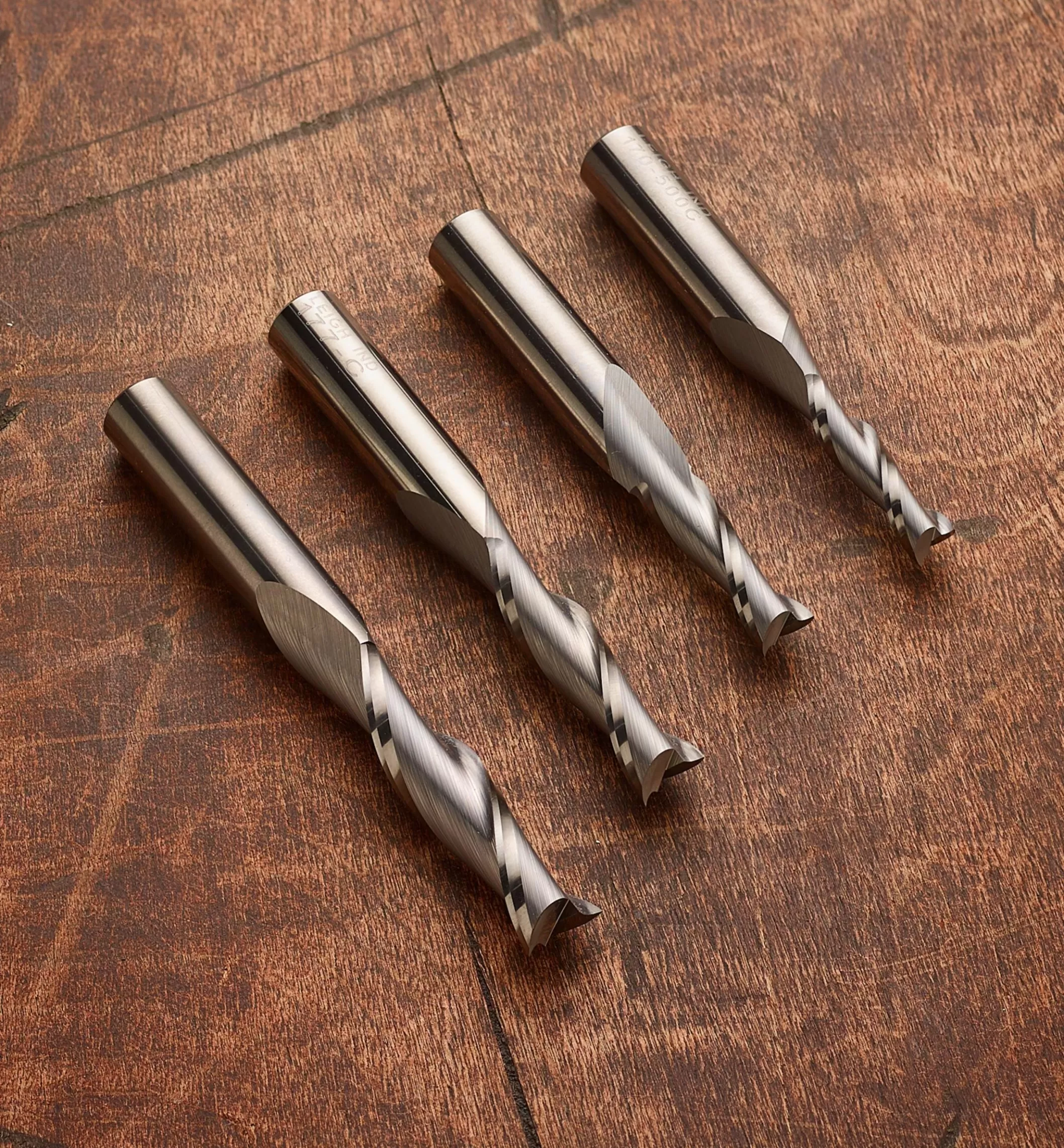 Clearance Lee Valley Leigh Solid Carbide Spiral Upcut Bits, 1/2" Shank