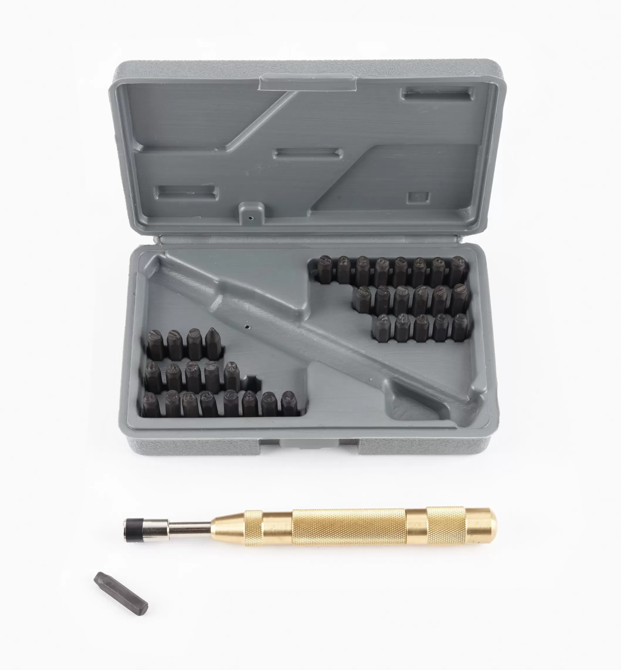 Best Sale Lee Valley Letter & Number Automatic Punch Set