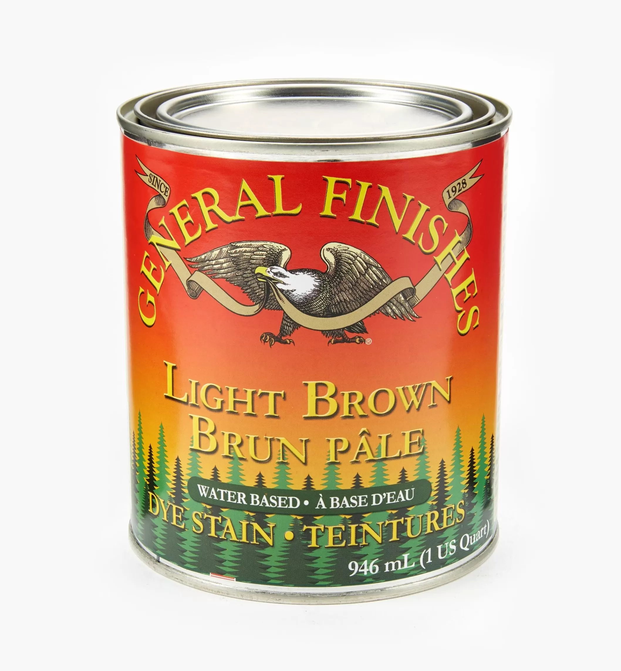 Sale Lee Valley Light Brown General Water-Based Dye Stain