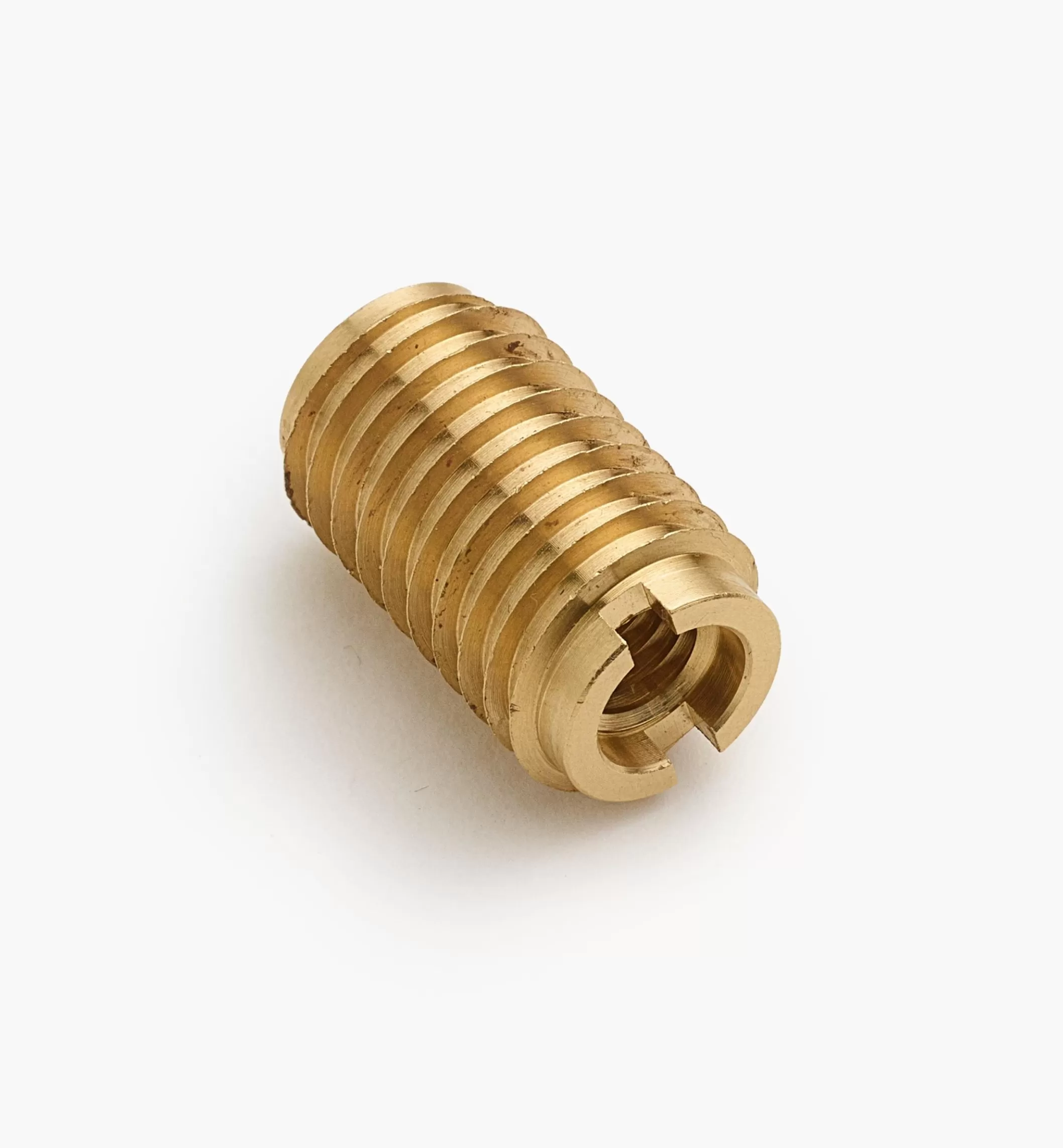 Outlet Lee Valley Long 5/16-18 Brass Knife-Edge Insert Nut