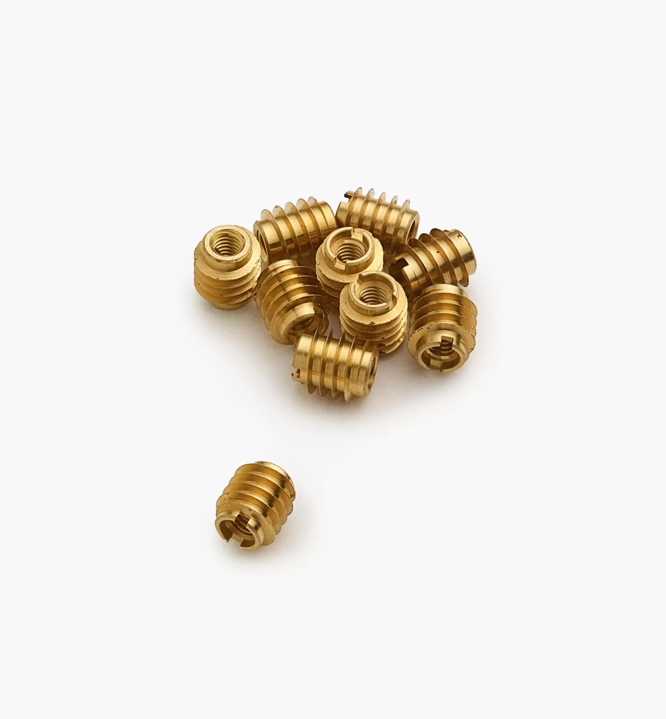 Store Lee Valley M4-0.7 Brass Knife-Edge Insert Nuts