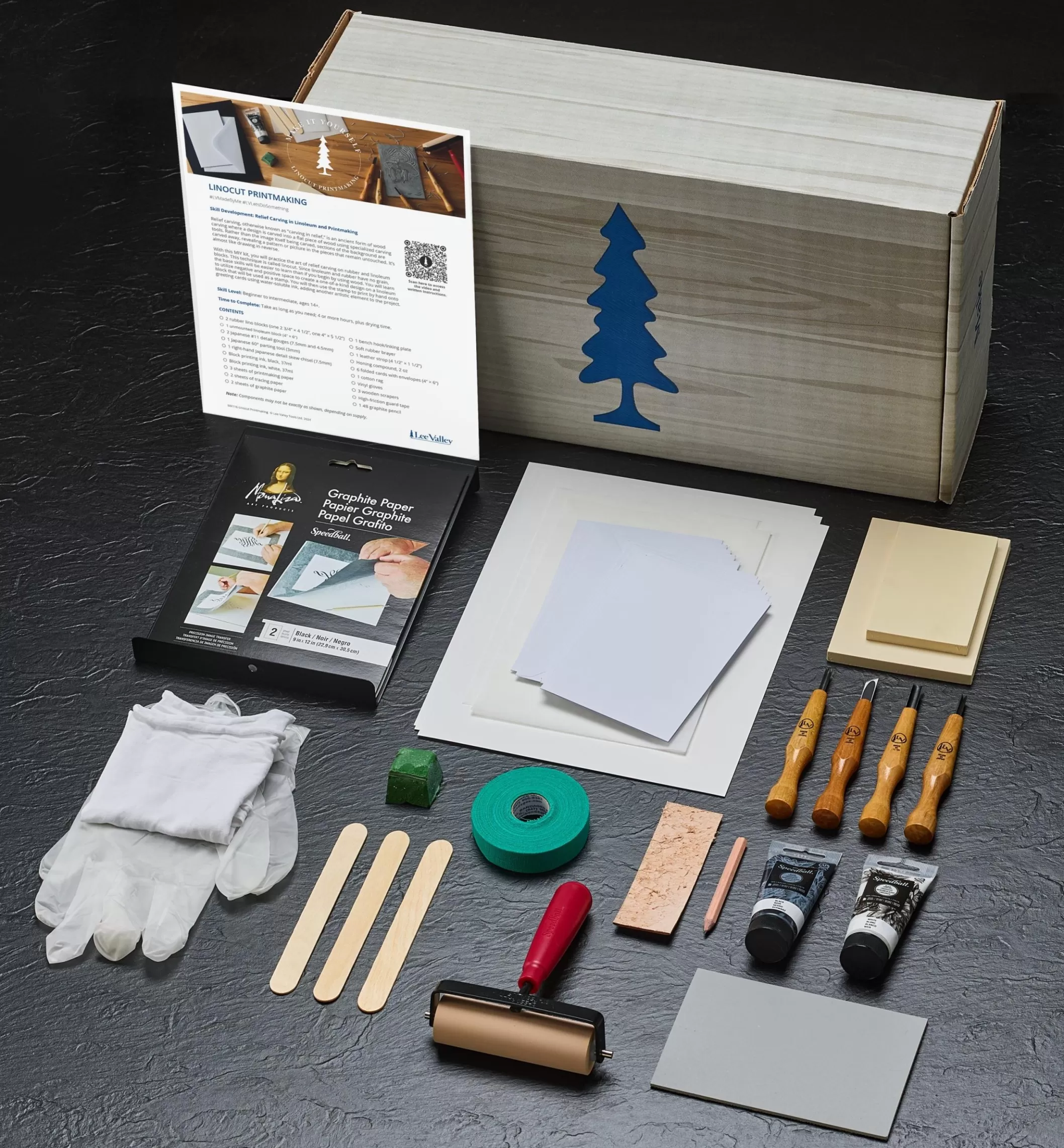Cheap Lee Valley Make It Yourself Linocut Printmaking Kit