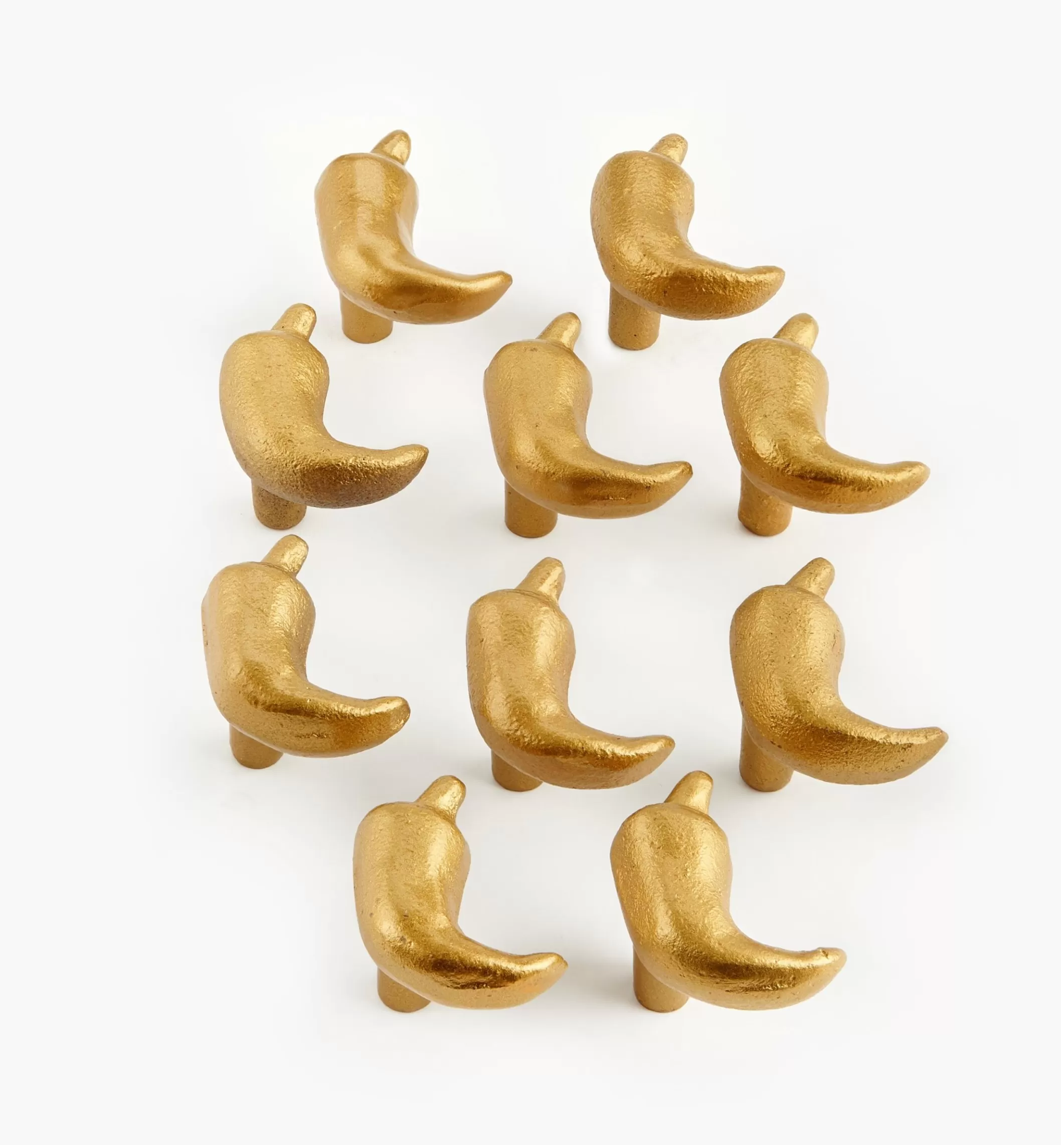 Fashion Lee Valley Matte Gold Hot Pepper Knob