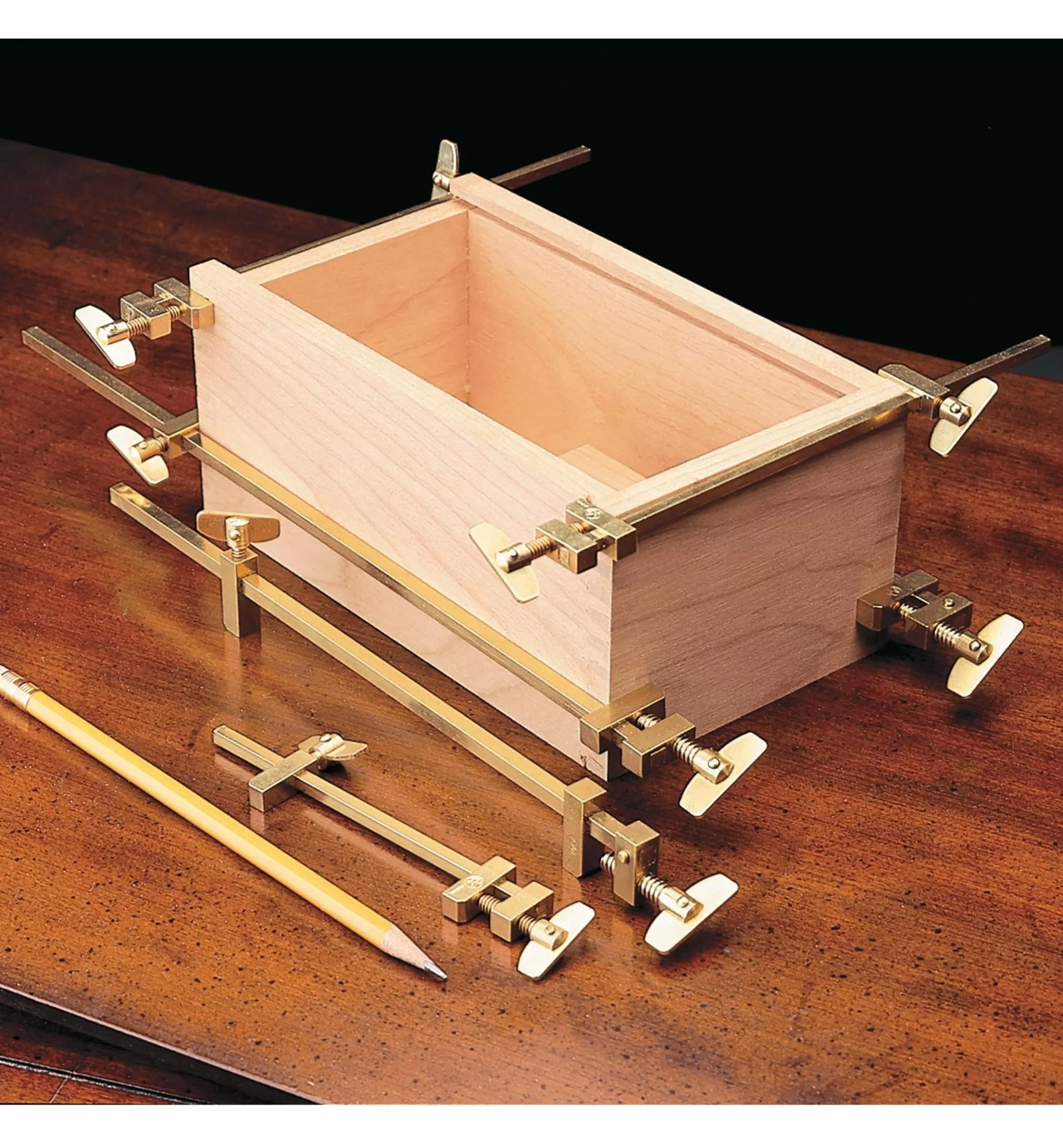 Shop Lee Valley Miniature Brass Bar Clamps
