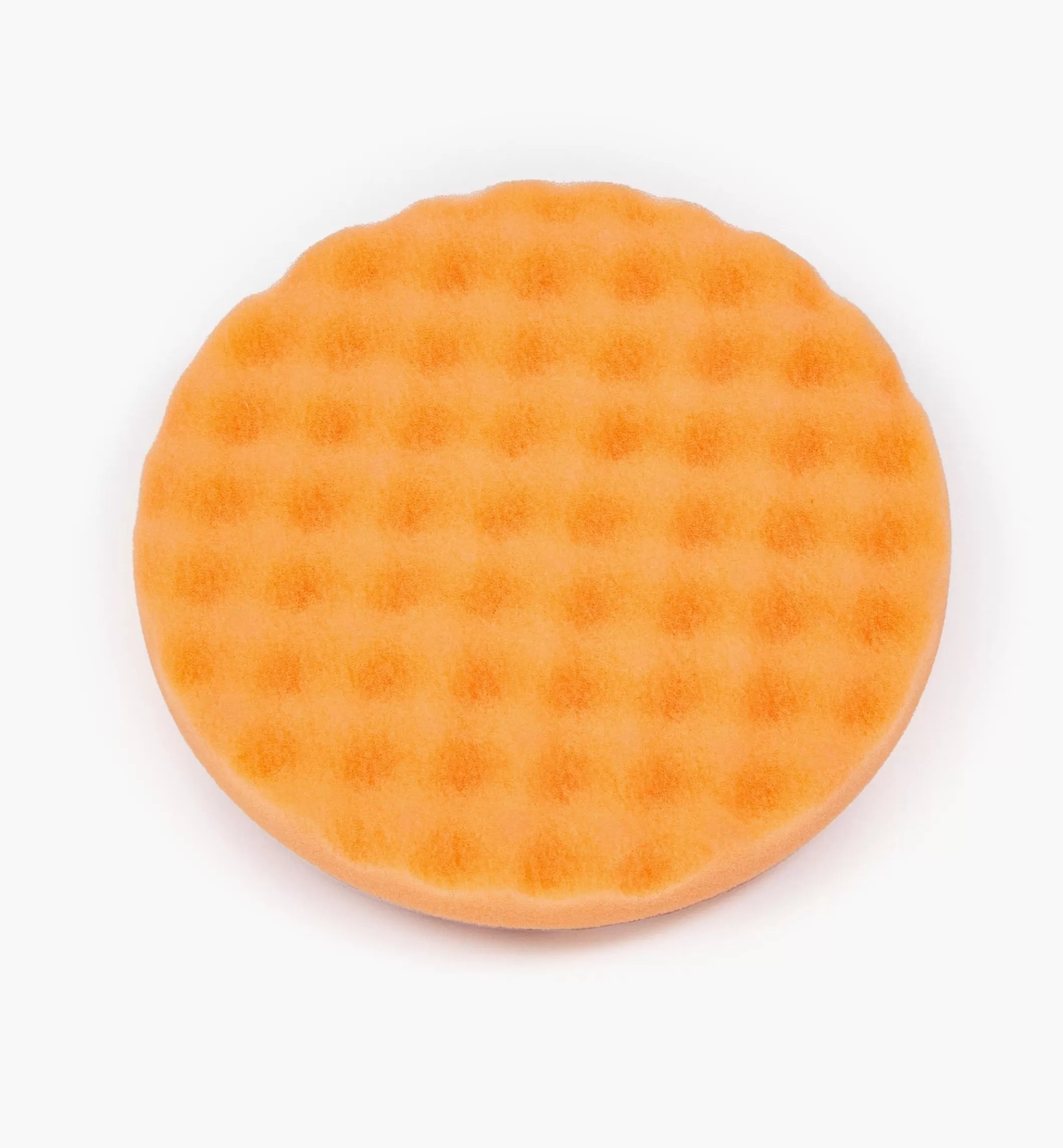 New Lee Valley Mirka 6" Orange Waffle-Faced Foam Polishing Pad