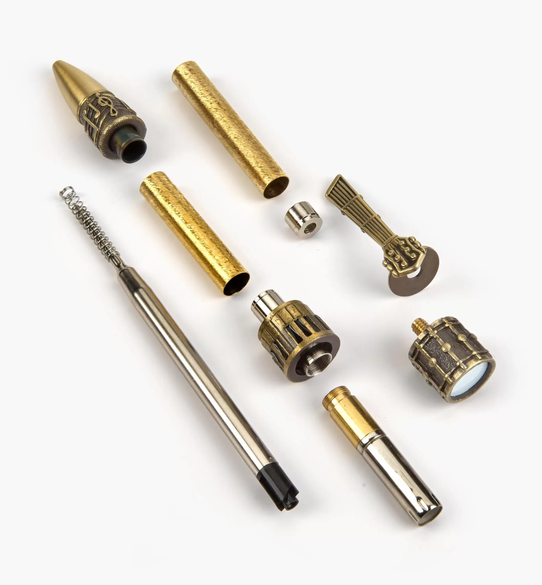Hot Lee Valley Music Ballpoint Twist Pen Hardware