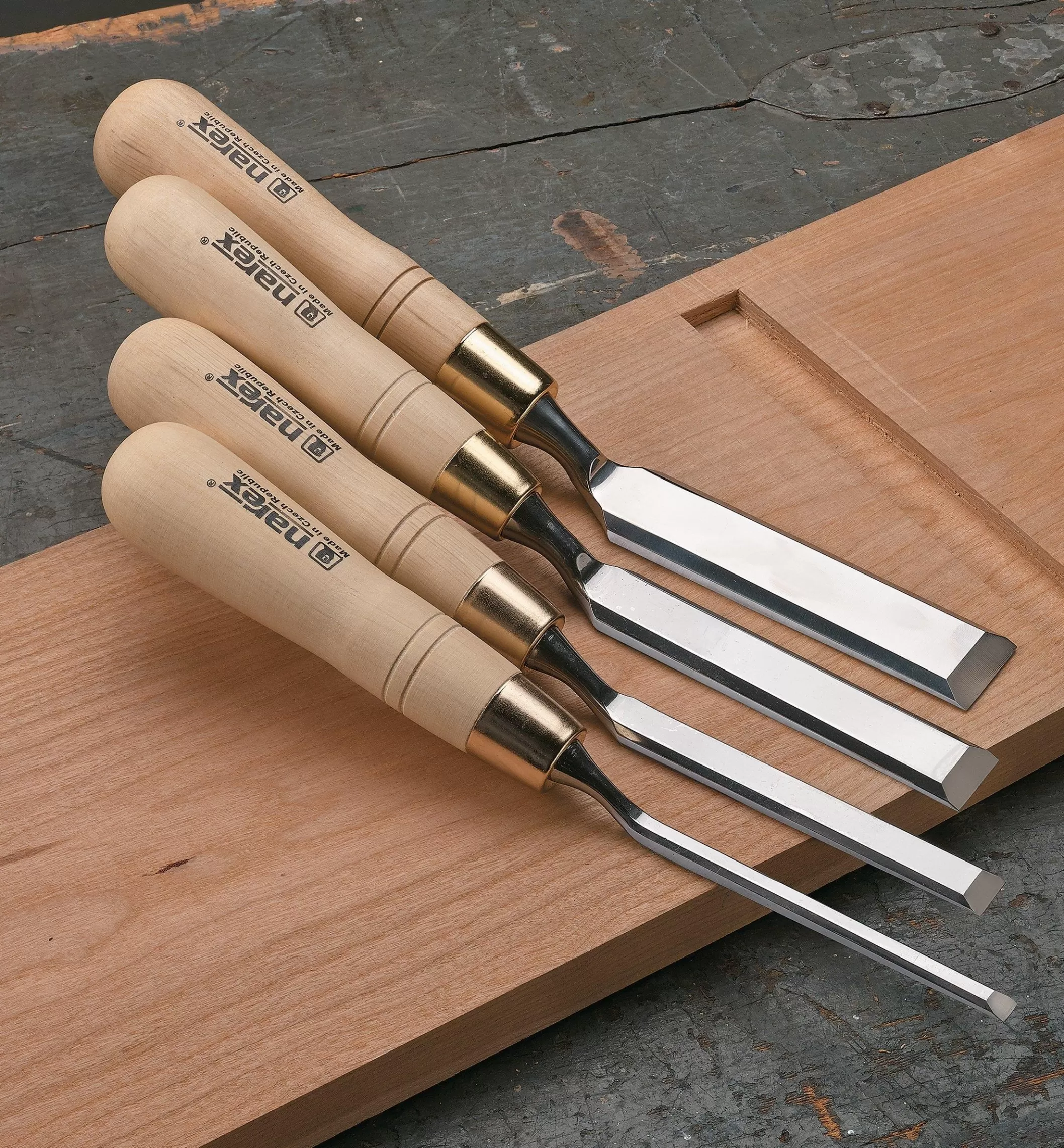 Fashion Lee Valley Narex Cranked-Neck Paring Chisels