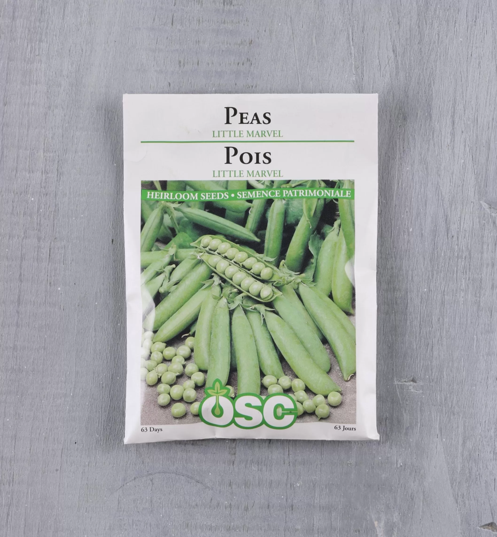 Cheap Lee Valley OSC Pea Seed Packets