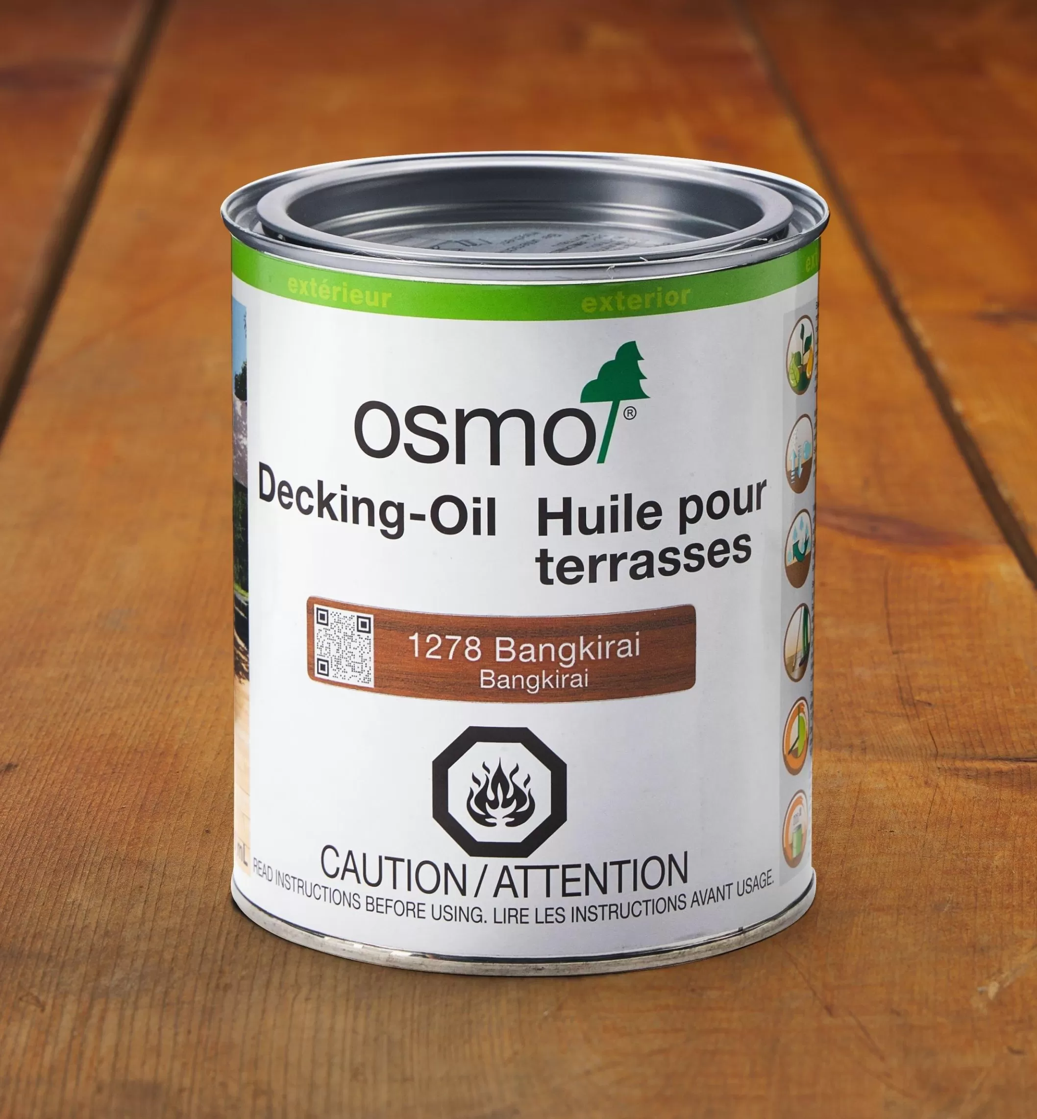 Hot Lee Valley Osmo Bangkirai Decking Oil