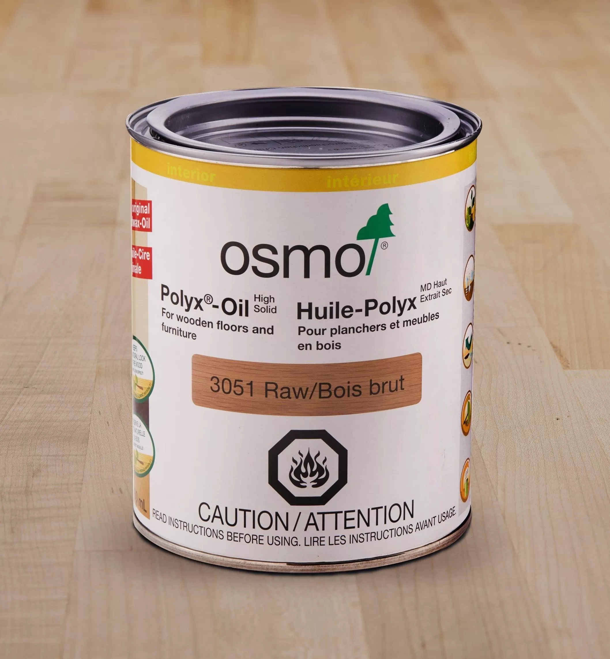 New Lee Valley Osmo Polyx Satin Pigmented Hard Wax Oil