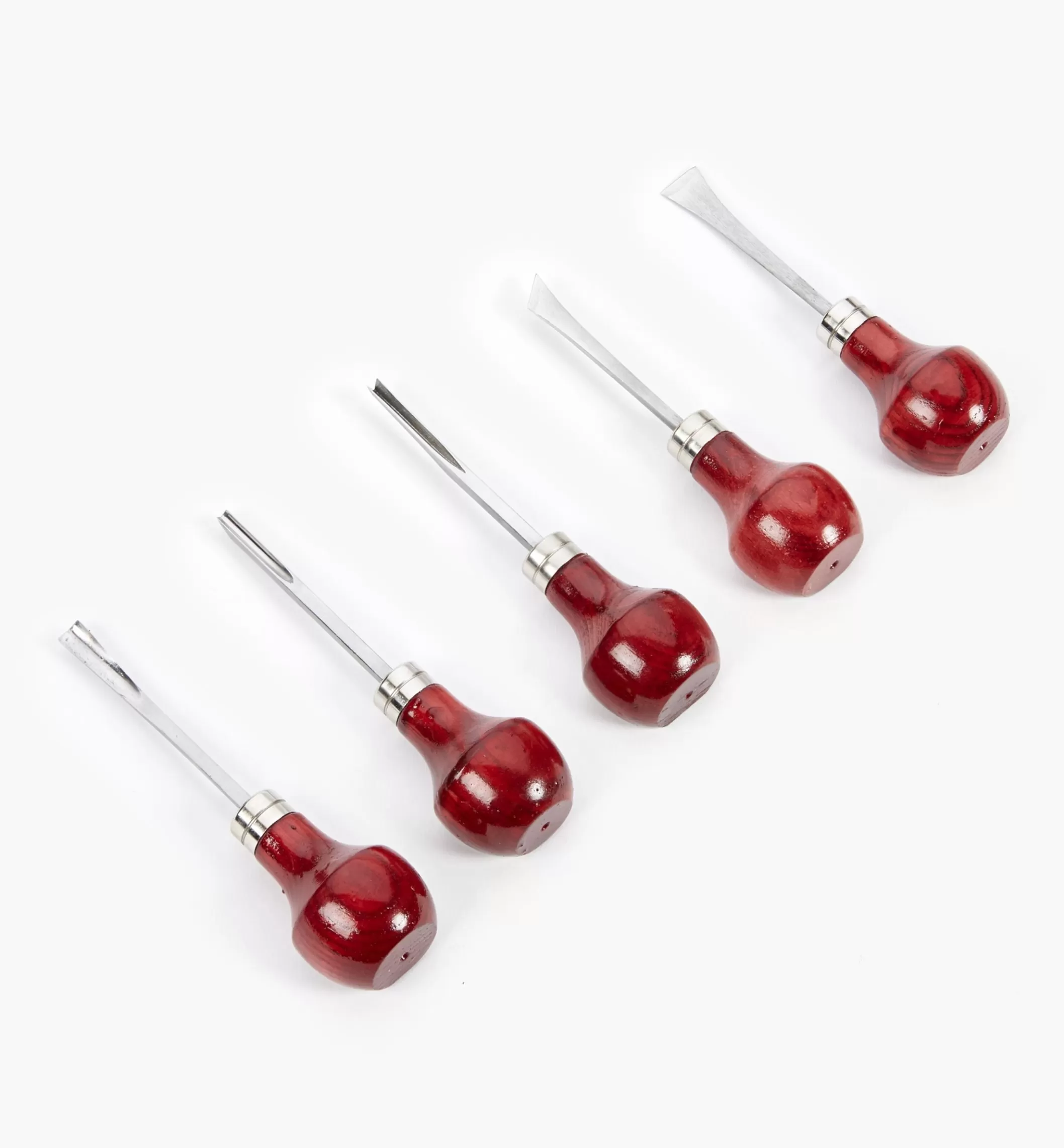 Cheap Lee Valley Palm-Handle Basic Carving Set