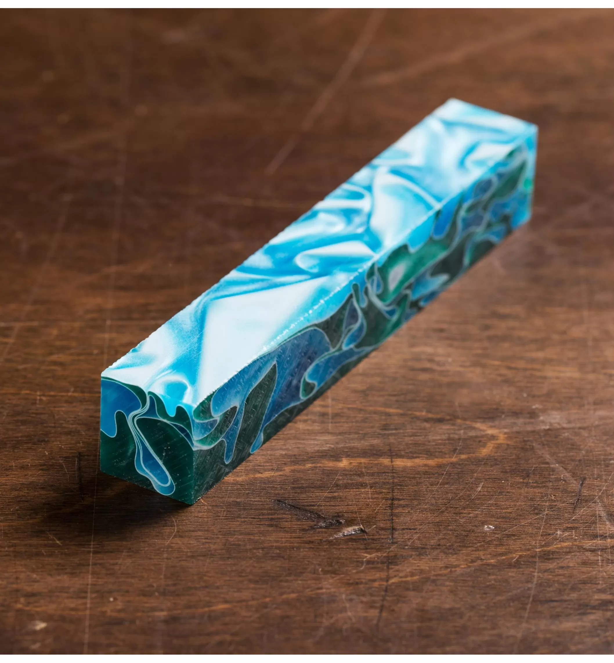 Flash Sale Lee Valley Peacock Mesh Acrylic Acetate Pen Blank