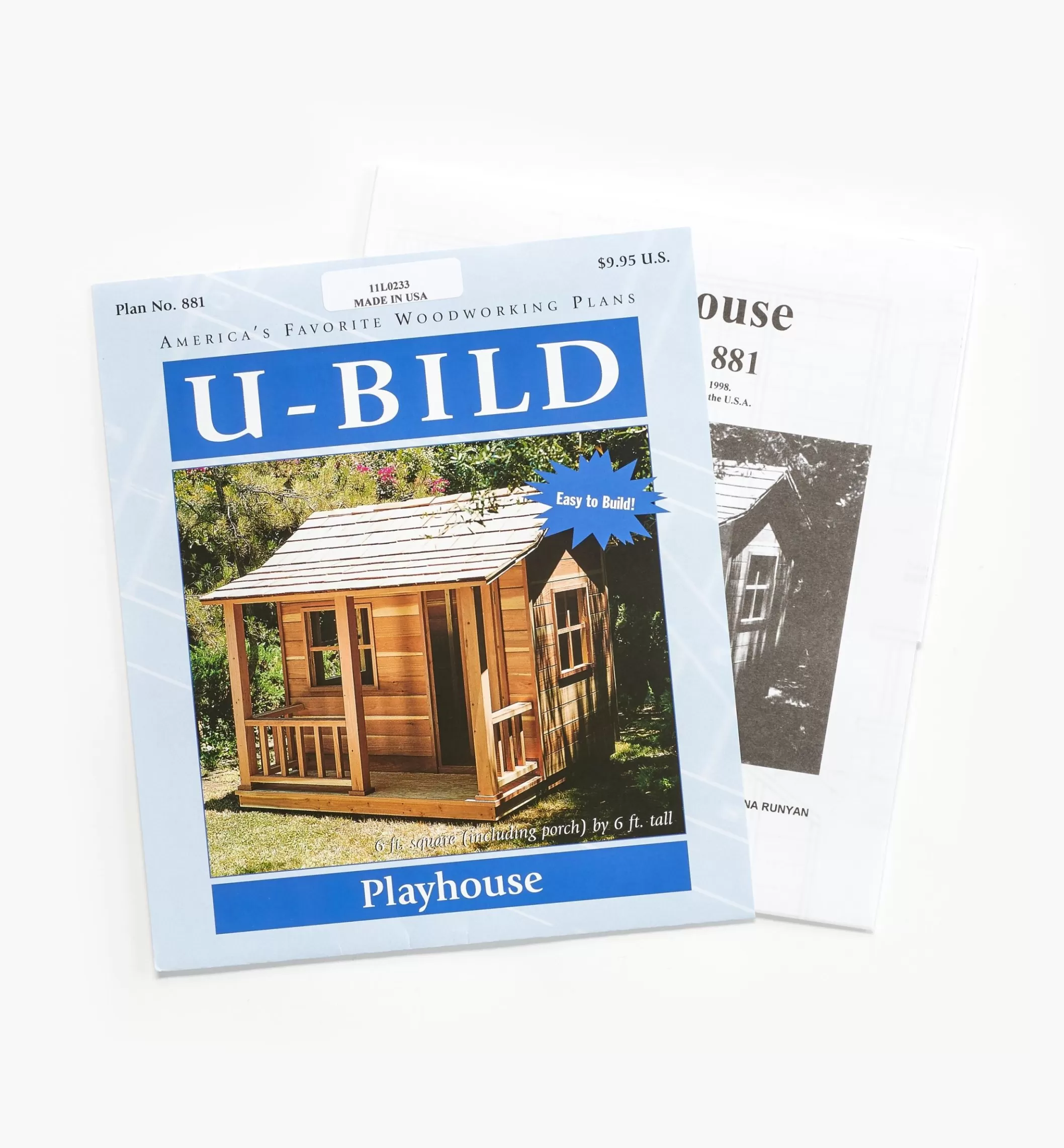 Shop Lee Valley Playhouse Plan