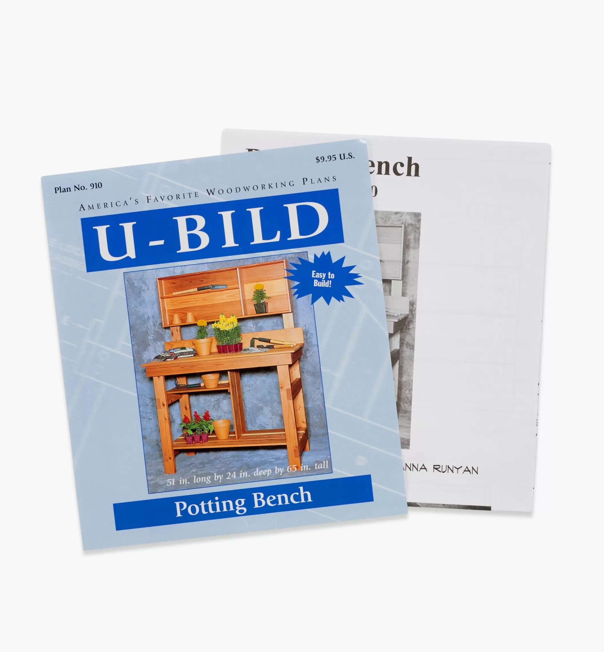 Shop Lee Valley Potting Bench Plan