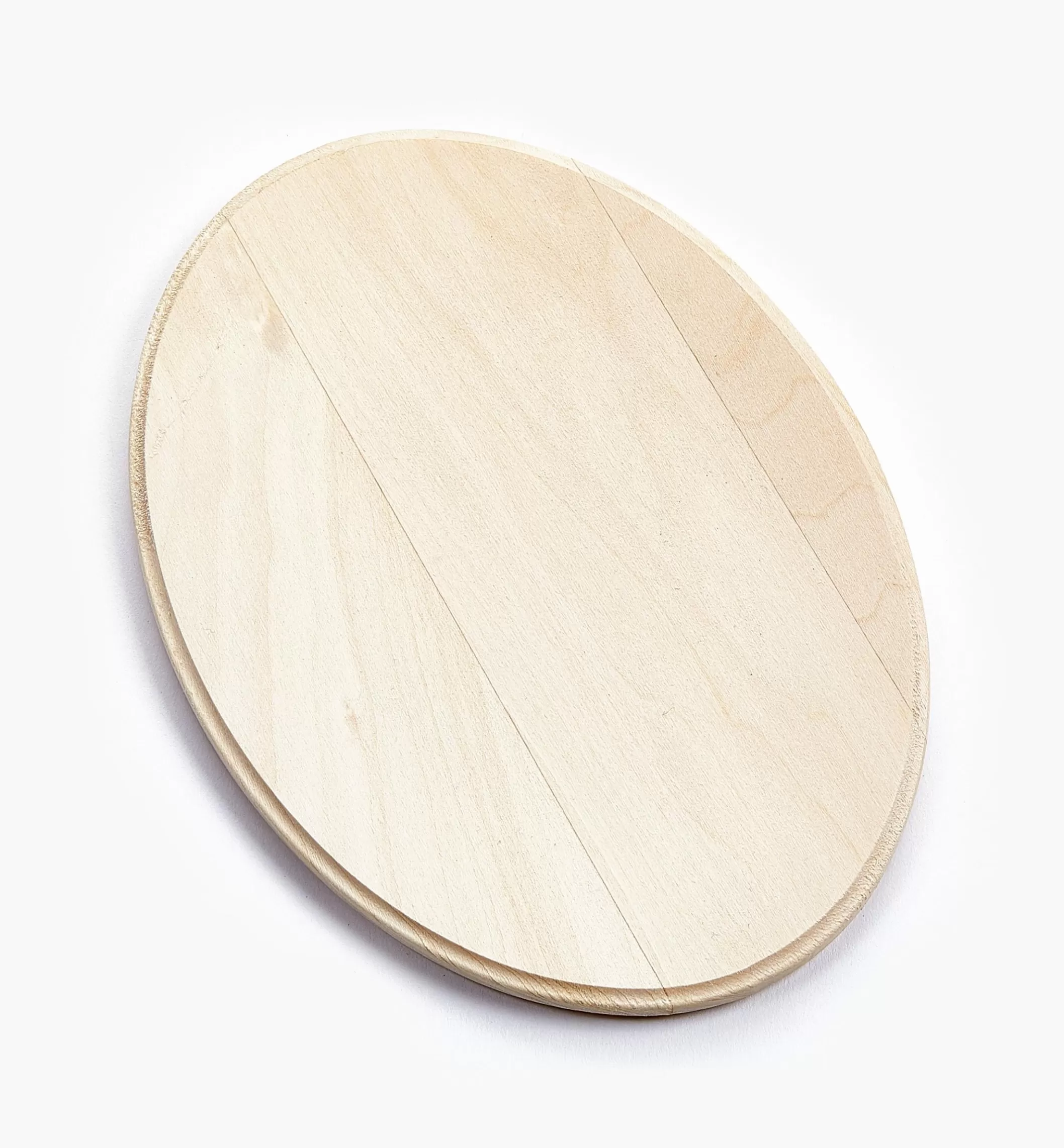 Shop Lee Valley Profiled-Edge Oval Basswood Plaques