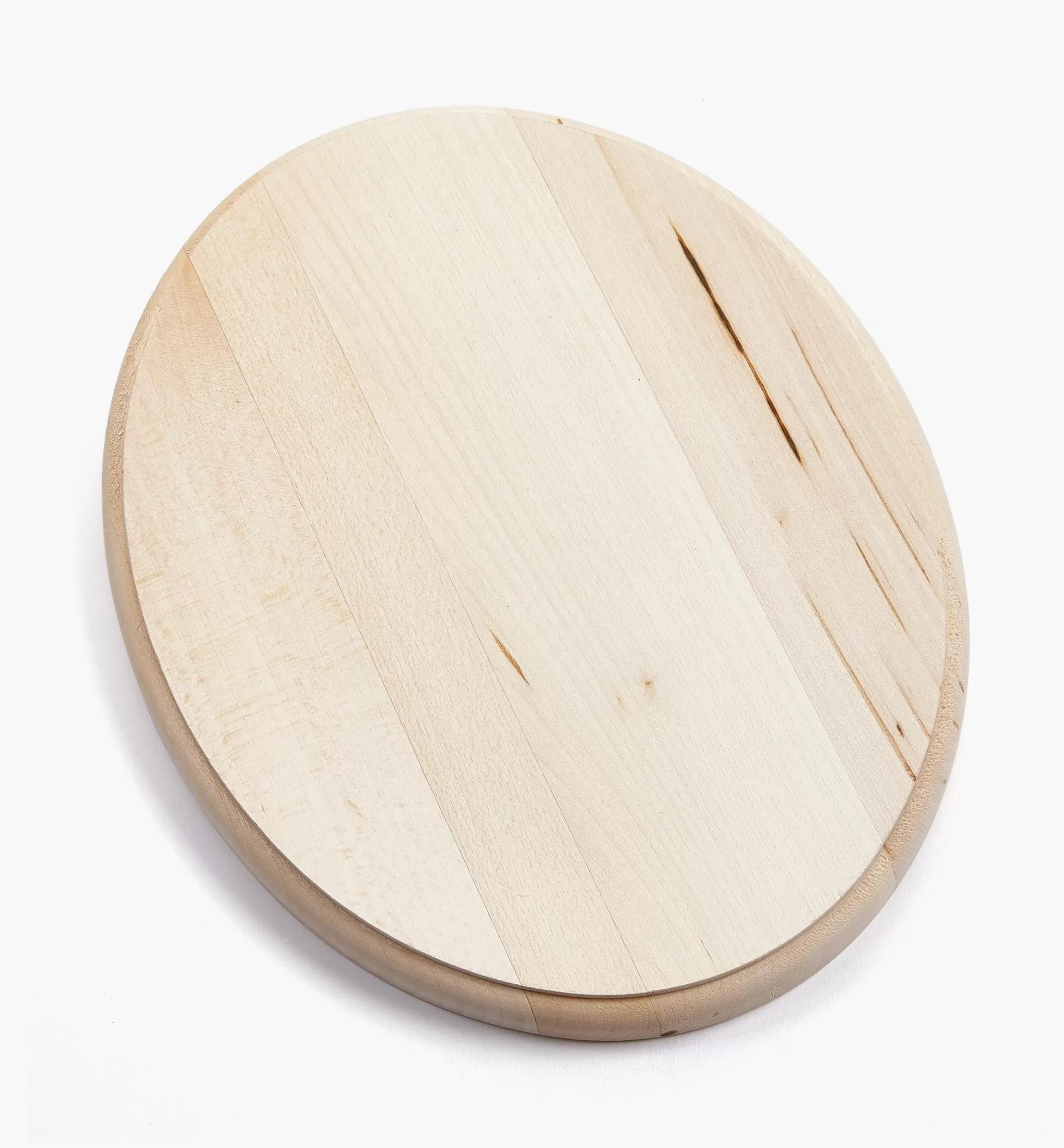 Shop Lee Valley Profiled-Edge Oval Basswood Plaques