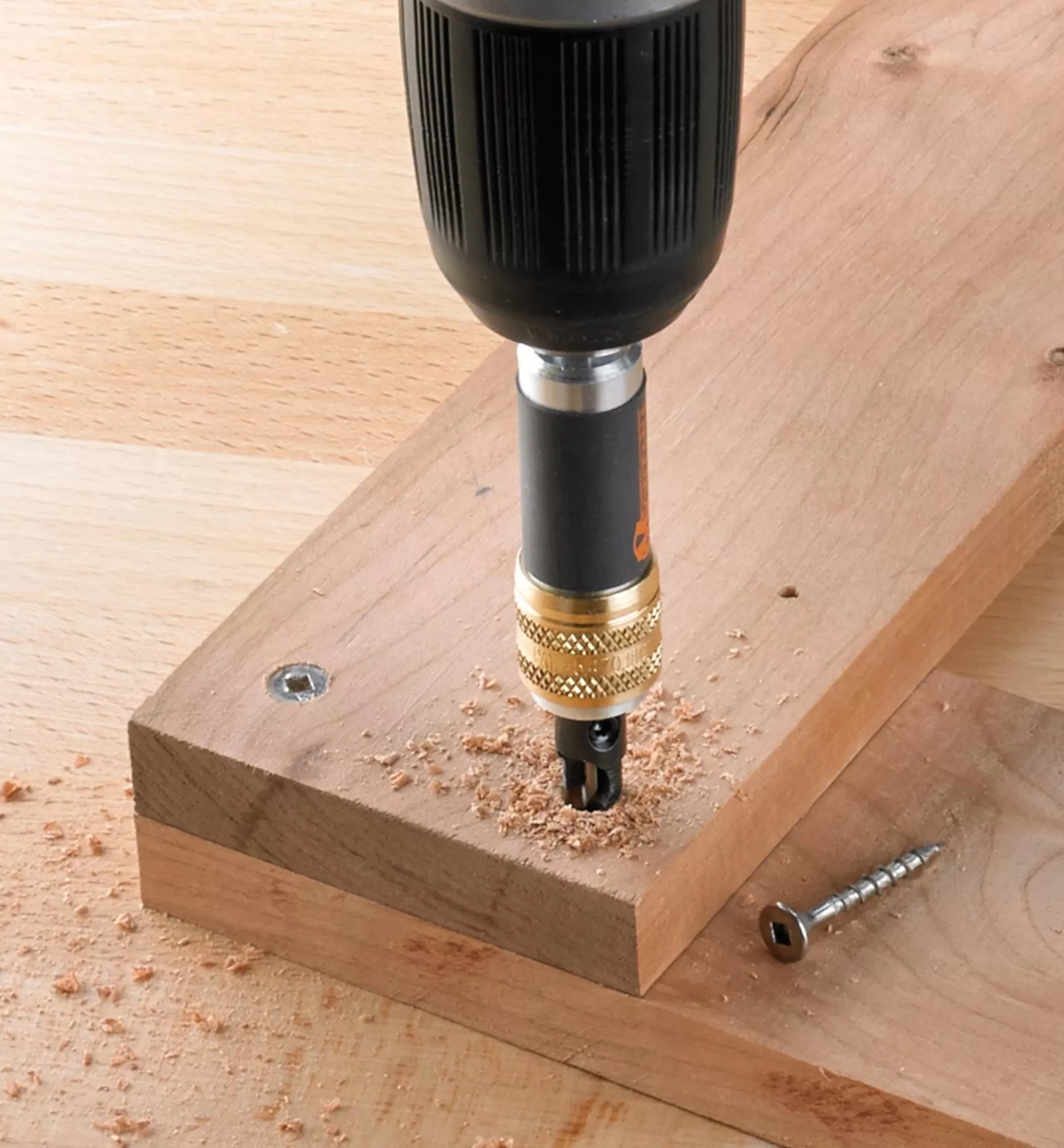 Cheap Lee Valley Quick-Change Drill/Countersink Set