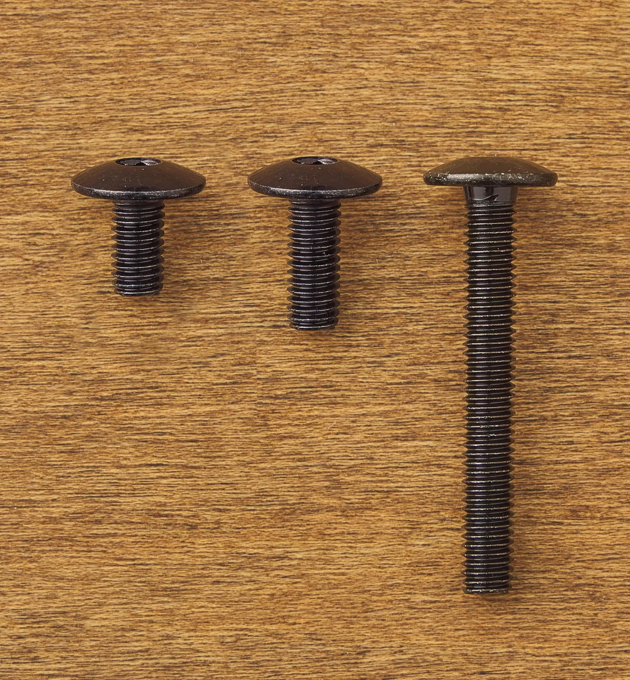 Outlet Lee Valley Rampa M6 Black Mushroom-Head Bolts