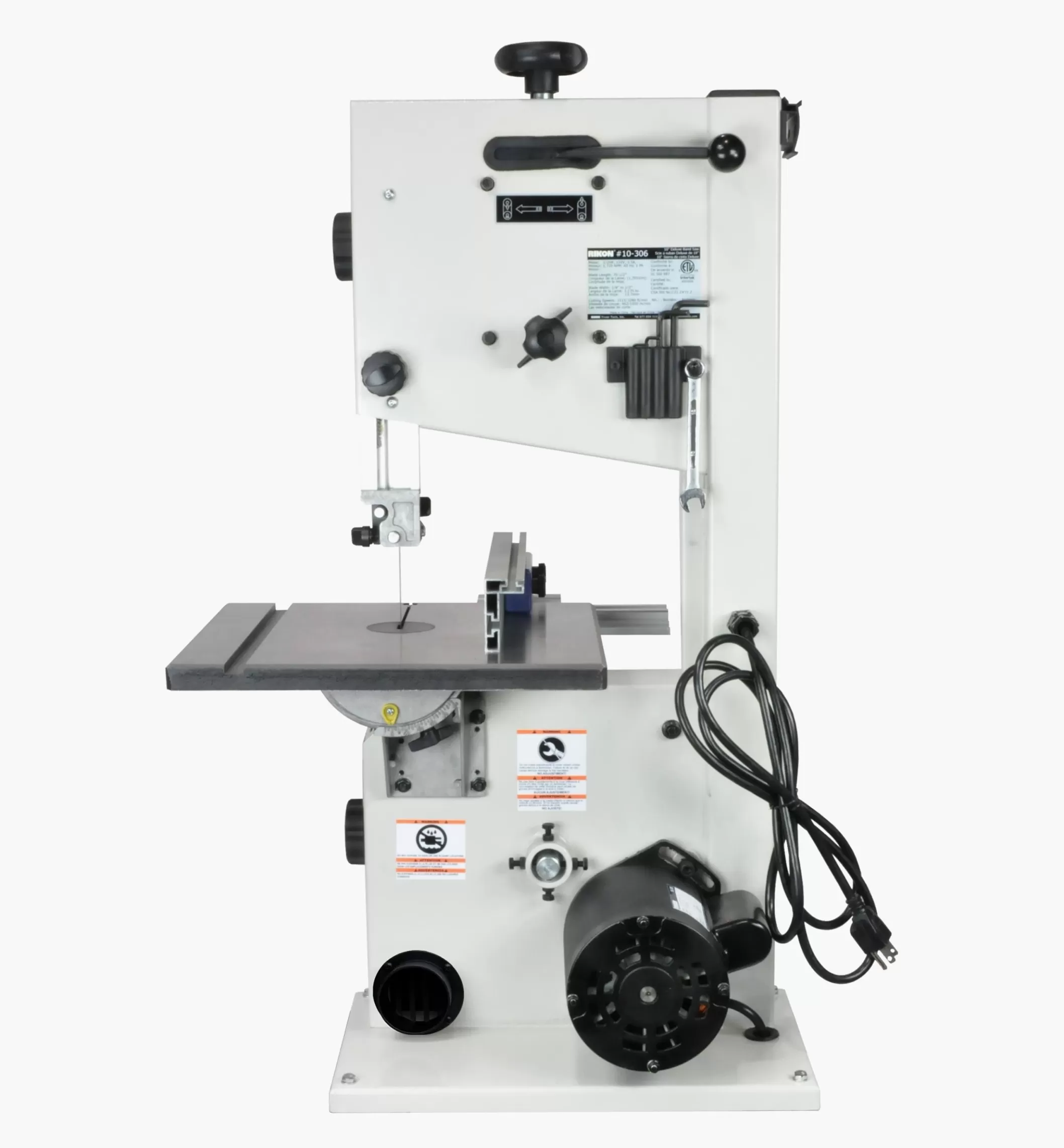 Flash Sale Lee Valley Rikon 10" Deluxe Bandsaw (Model 10-3061)