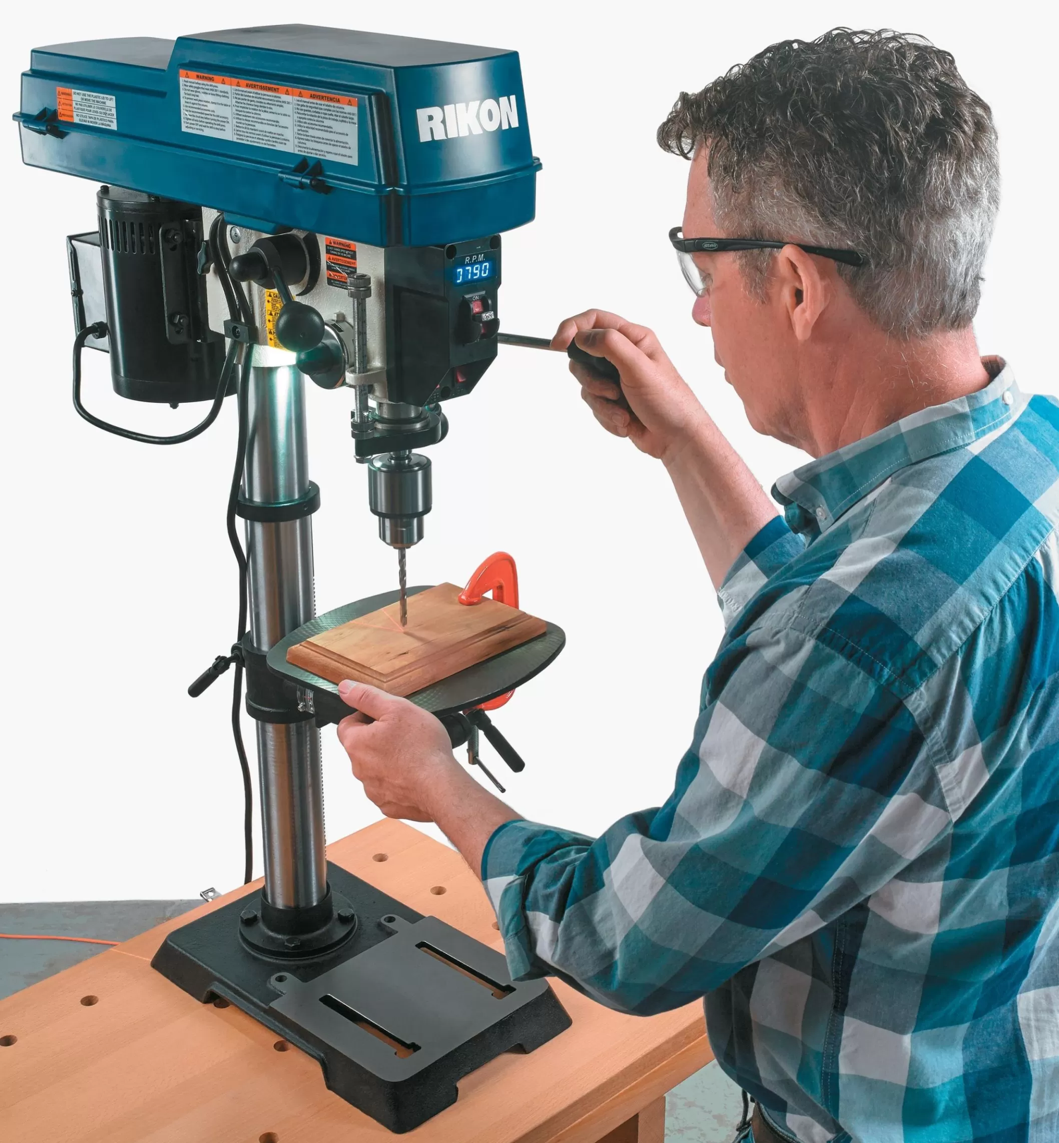Sale Lee Valley Rikon 12" Variable-Speed Drill Press