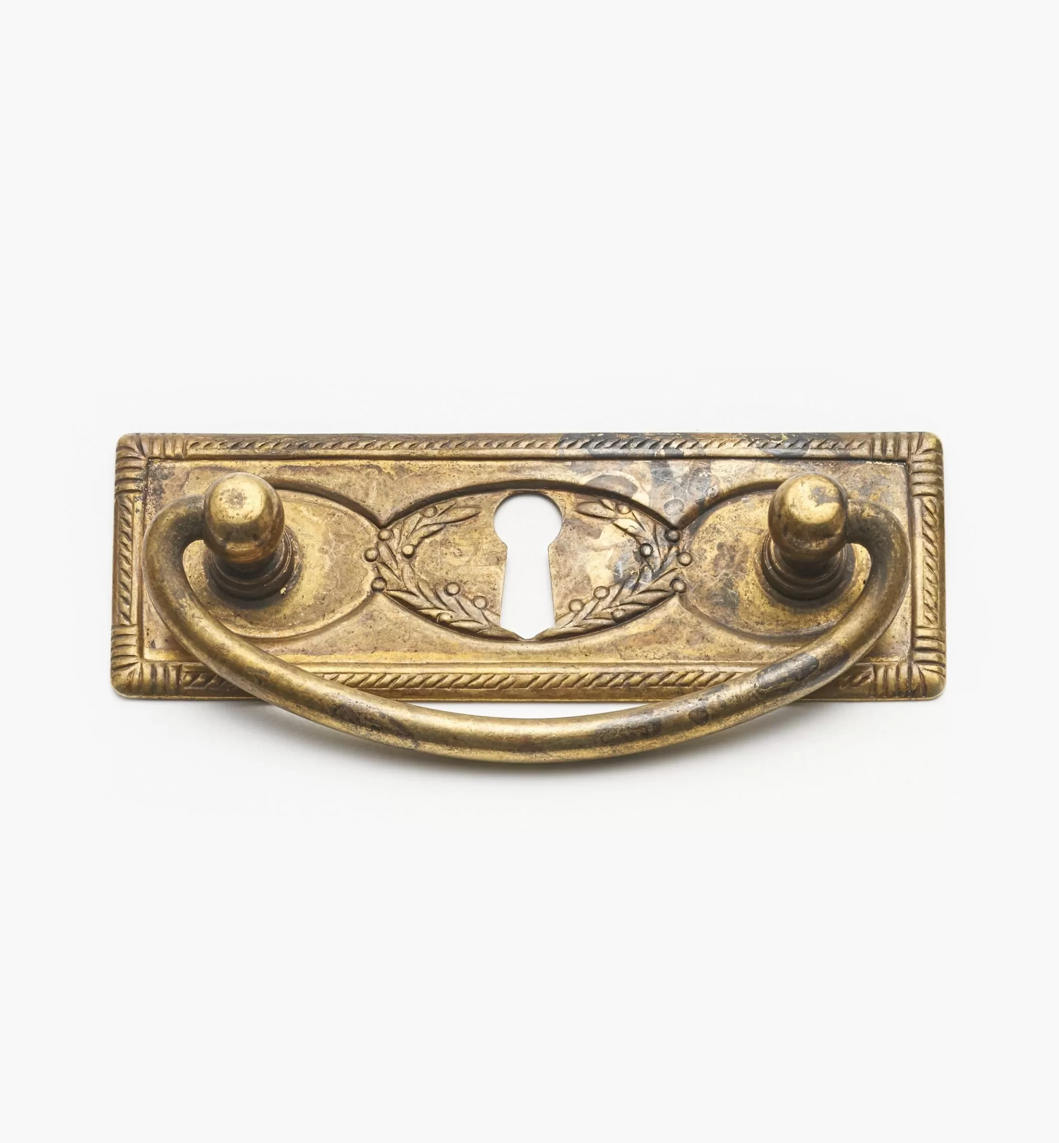 Hot Lee Valley Rope-Edged Rectangular Horizontal Plate Handles
