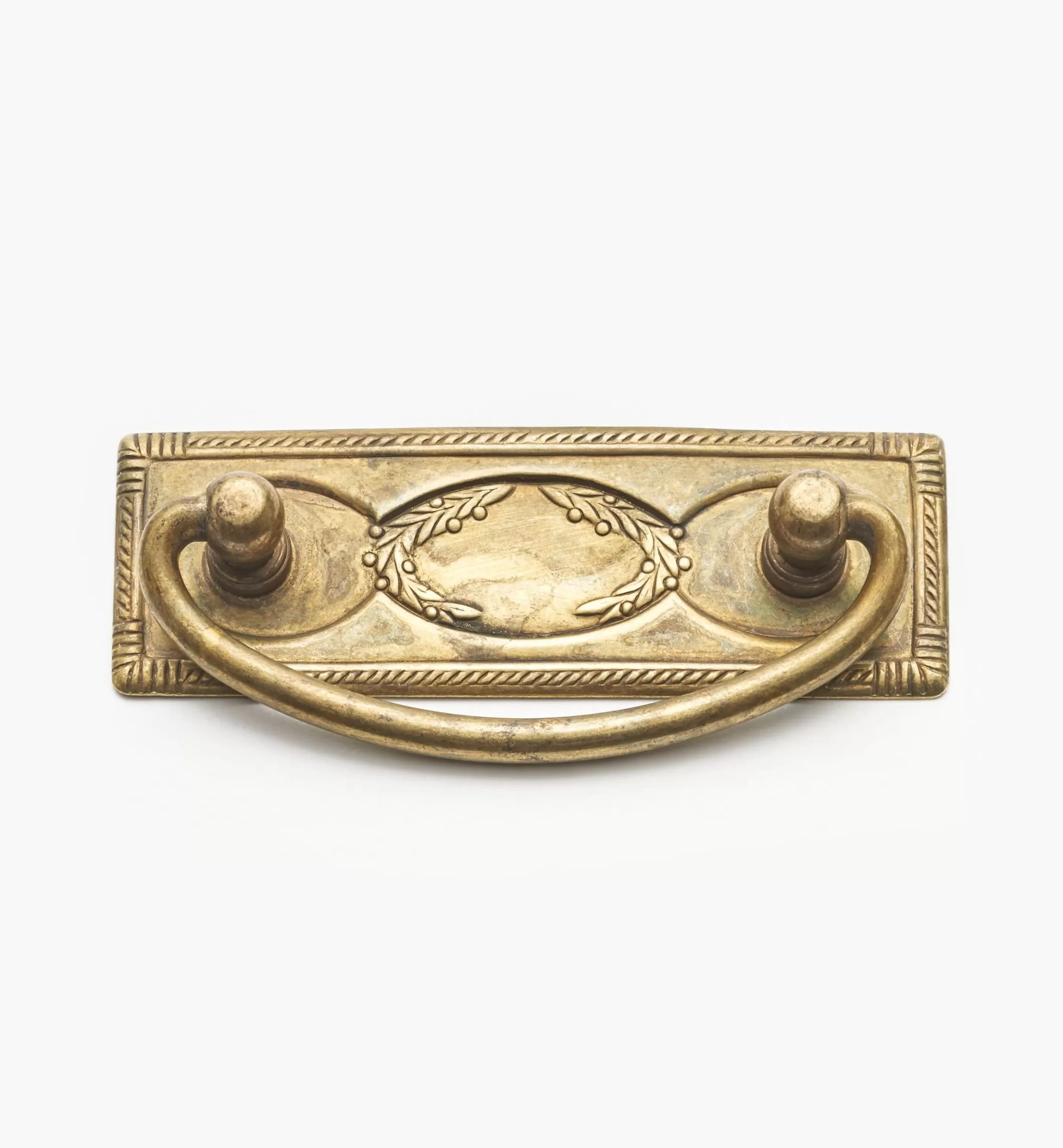Hot Lee Valley Rope-Edged Rectangular Horizontal Plate Handles