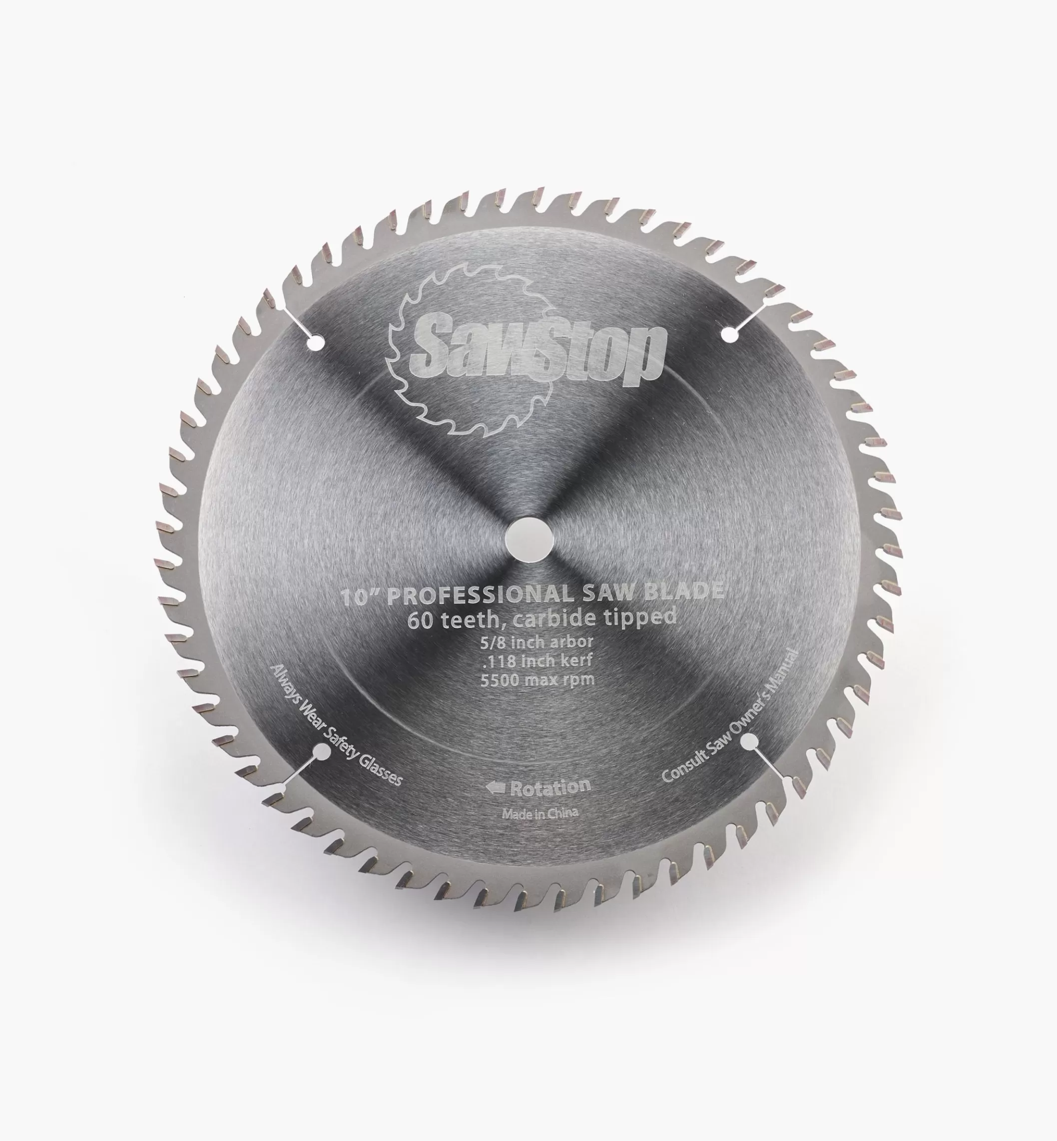 Flash Sale Lee Valley SawStop 10" 60-Tooth Combination Blade