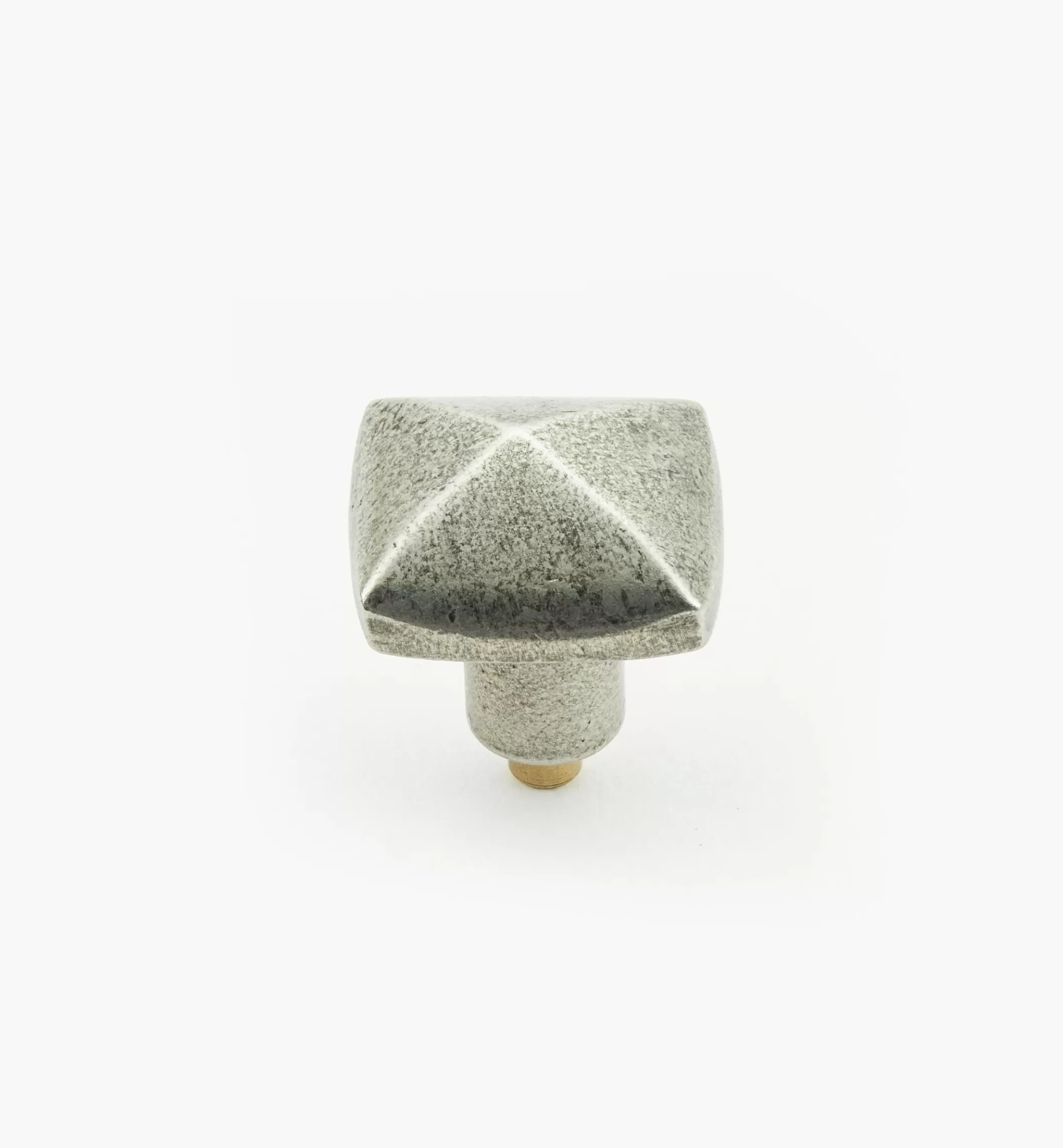 Hot Lee Valley Simple Pewter Hobnail Knob