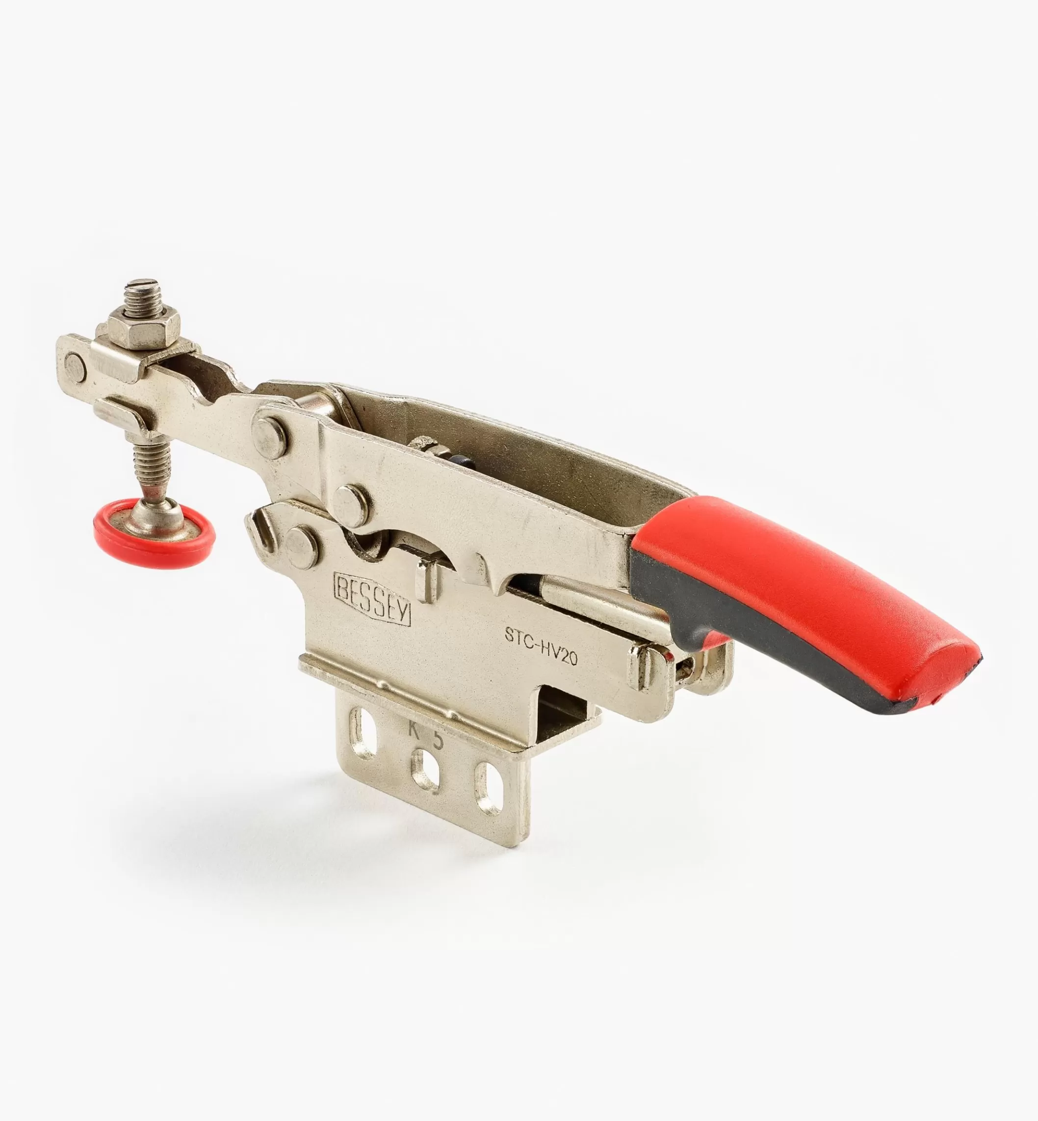 Shop Lee Valley Small Bessey Center-Flange Mount Horizontal Auto-Adjust Toggle Clamp