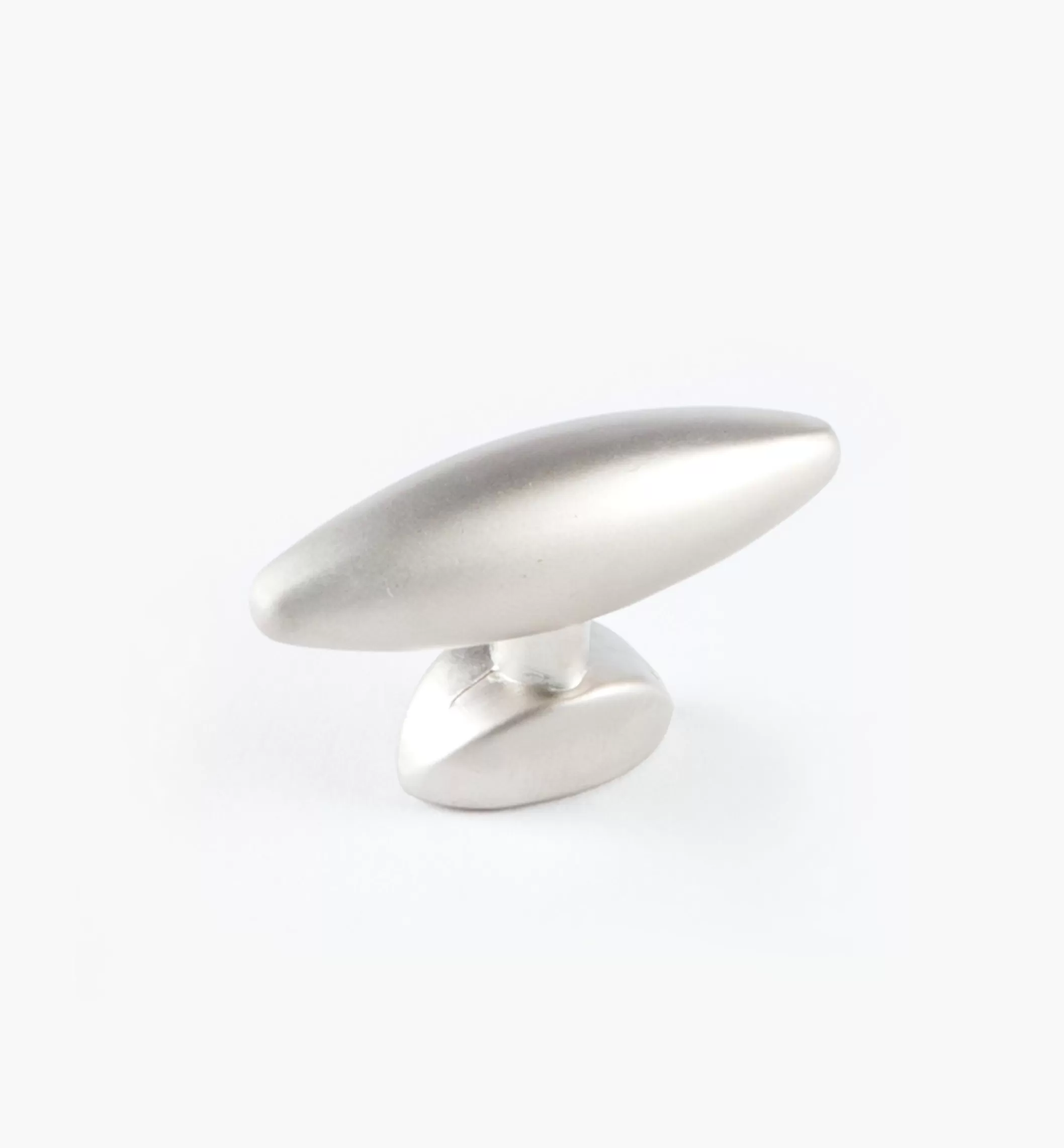 Fashion Lee Valley Small Pearl Oval Nickel Knob