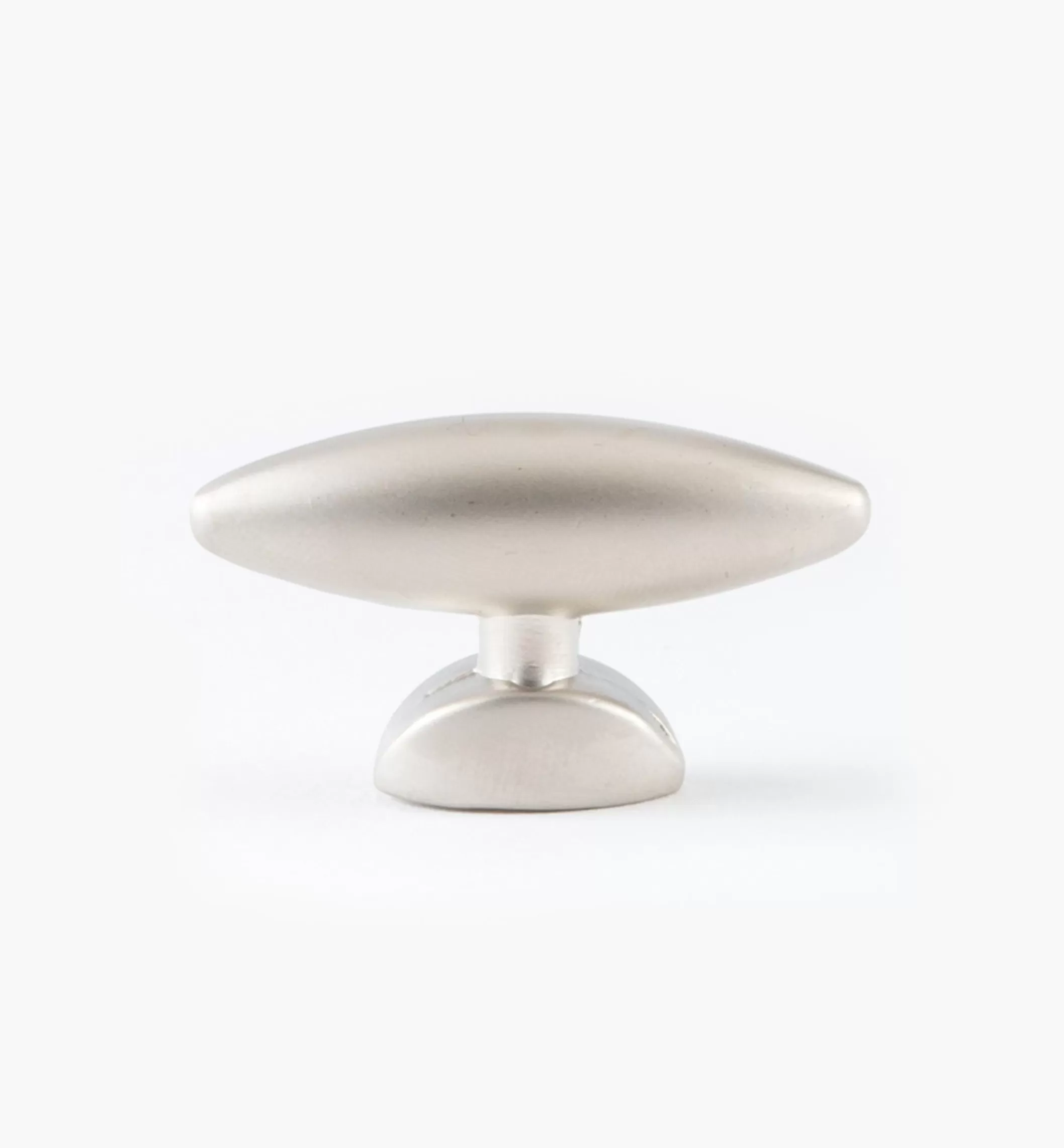 Fashion Lee Valley Small Pearl Oval Nickel Knob