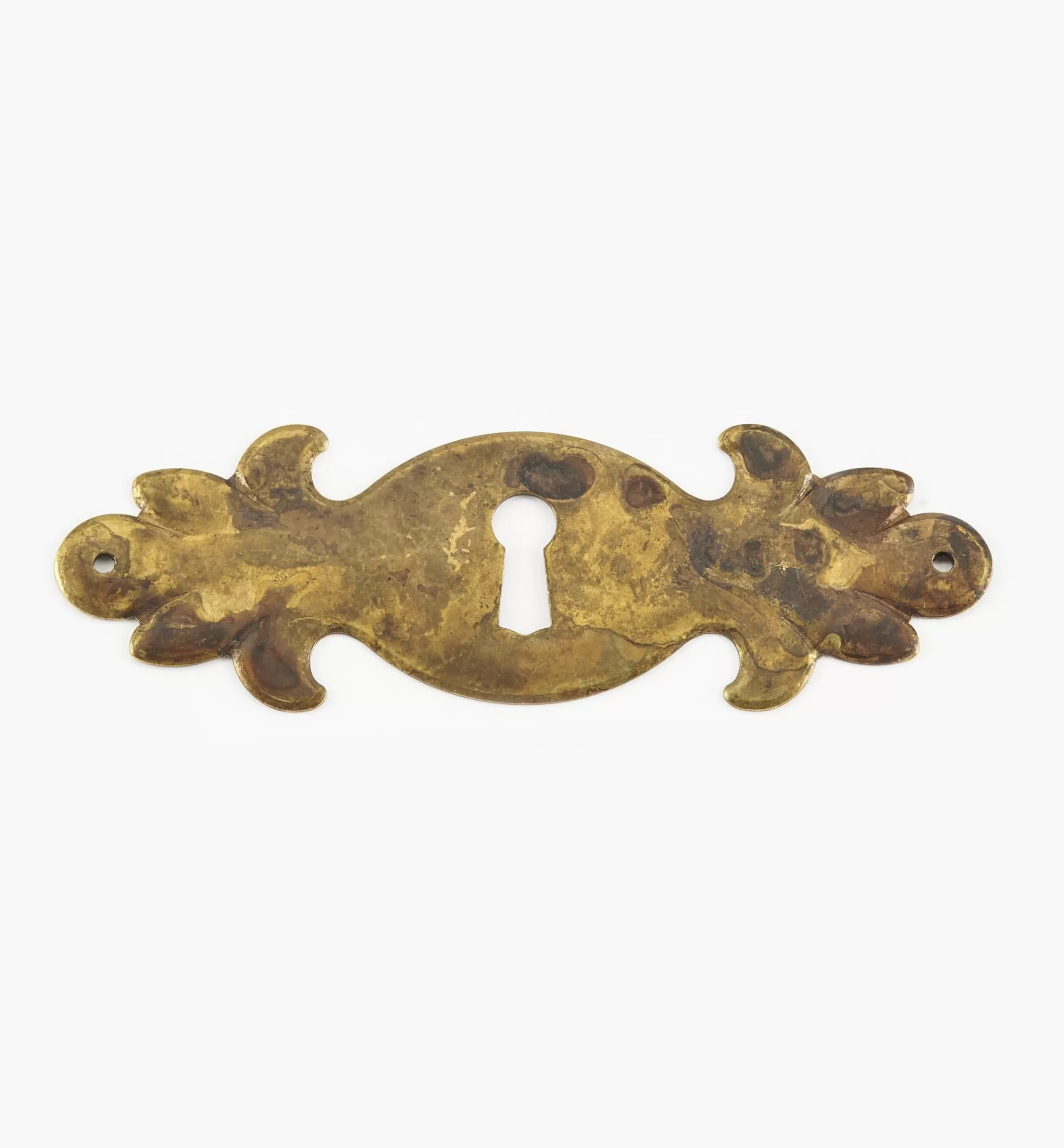 Online Lee Valley Solid Brass Plate Keyhole Escutcheons