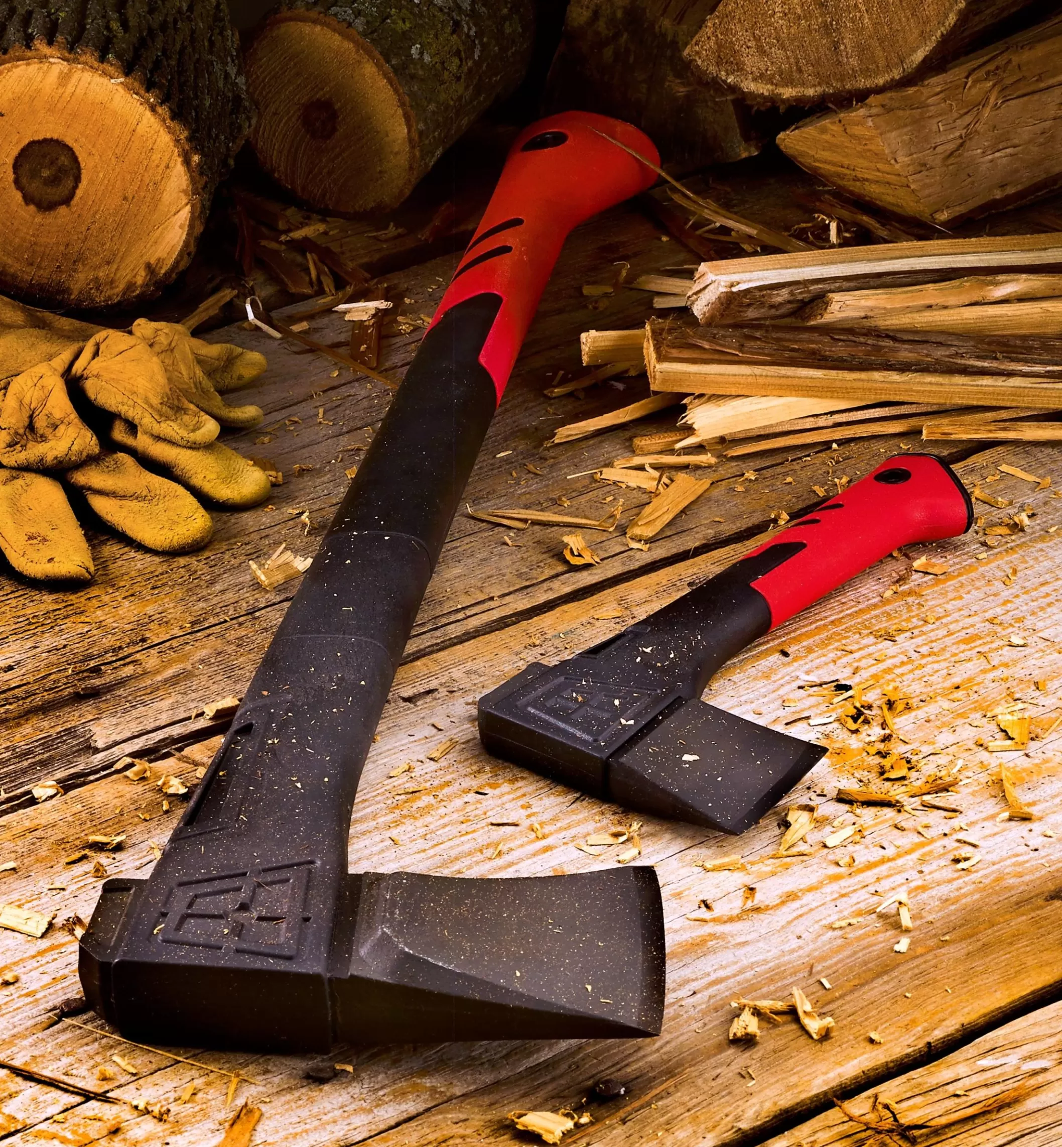 Cheap Lee Valley Splitting & Camping Axe Set