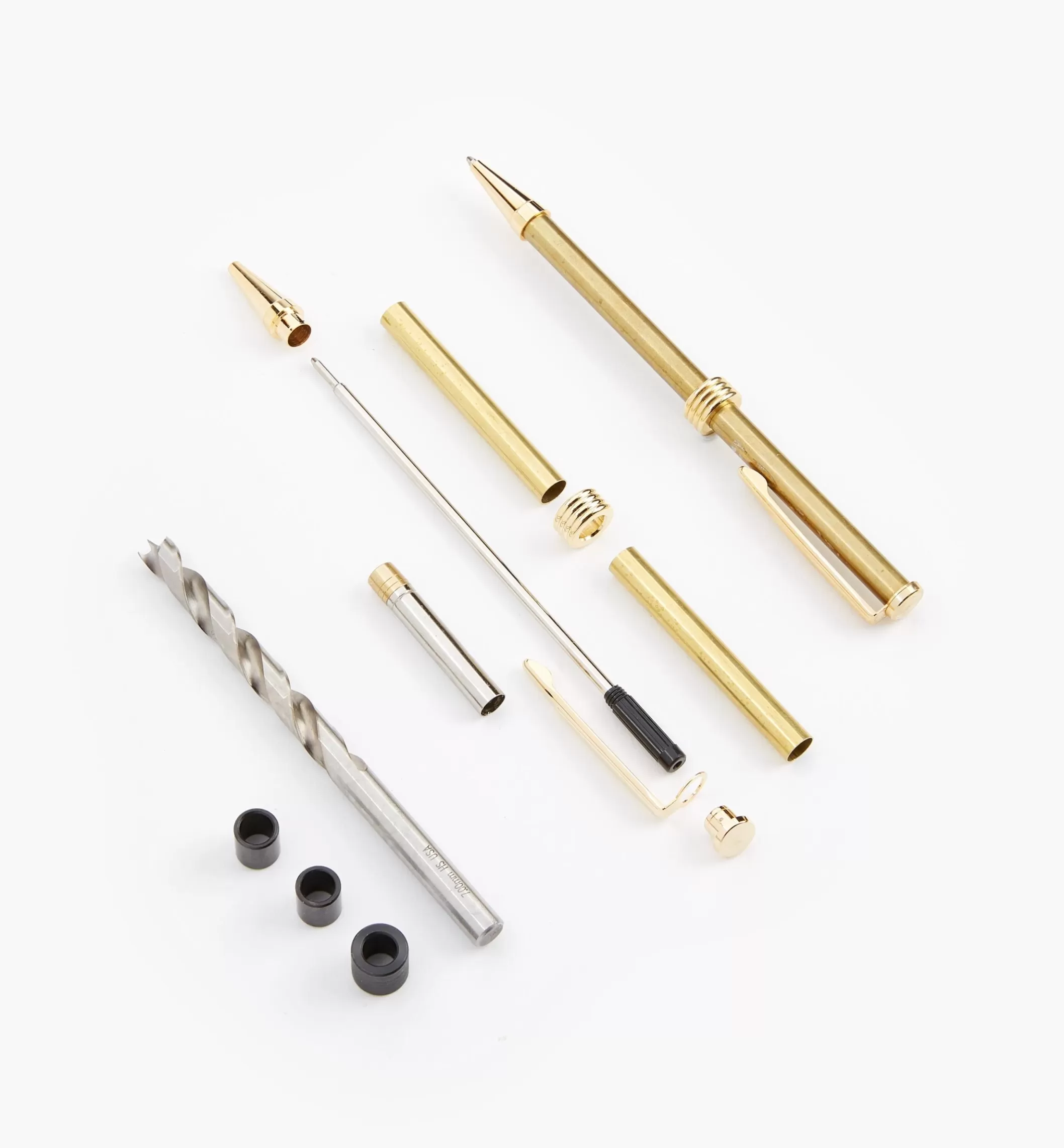 Best Sale Lee Valley Streamline Flat-Top Pen Starter Set
