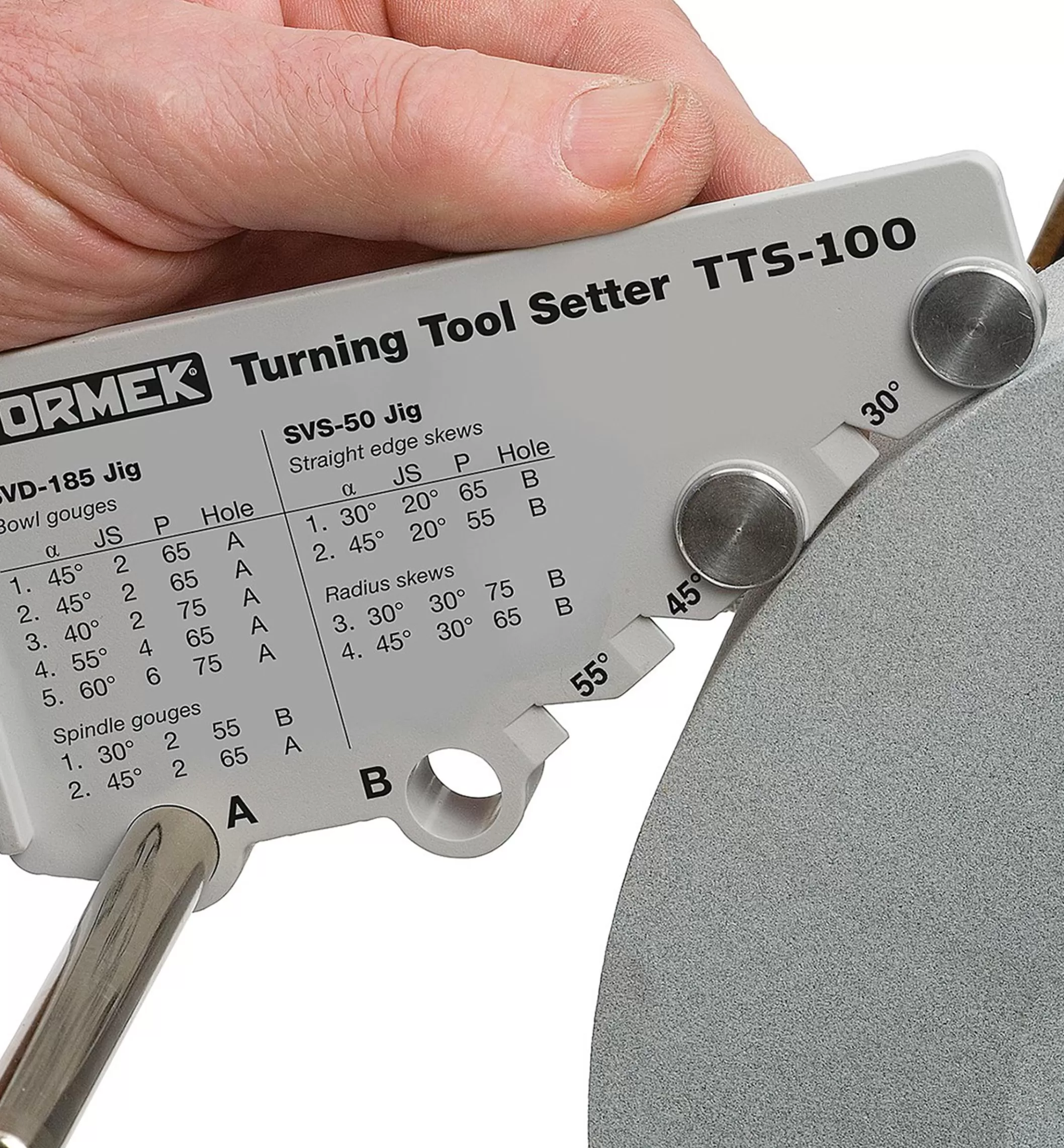 Hot Lee Valley Tormek Turning Tool Setter
