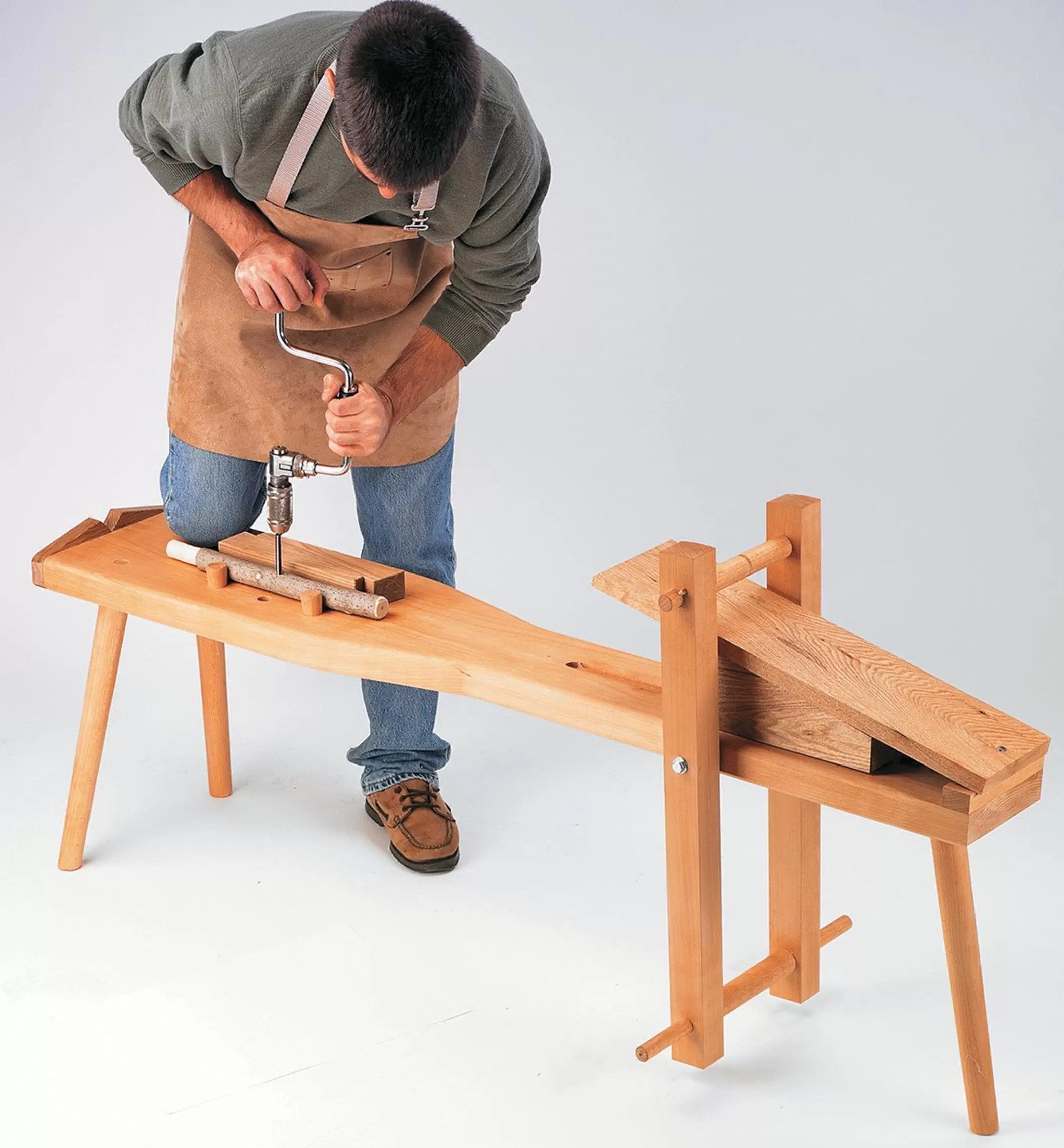 Fashion Lee Valley Traditional English Shaving Horse Plan