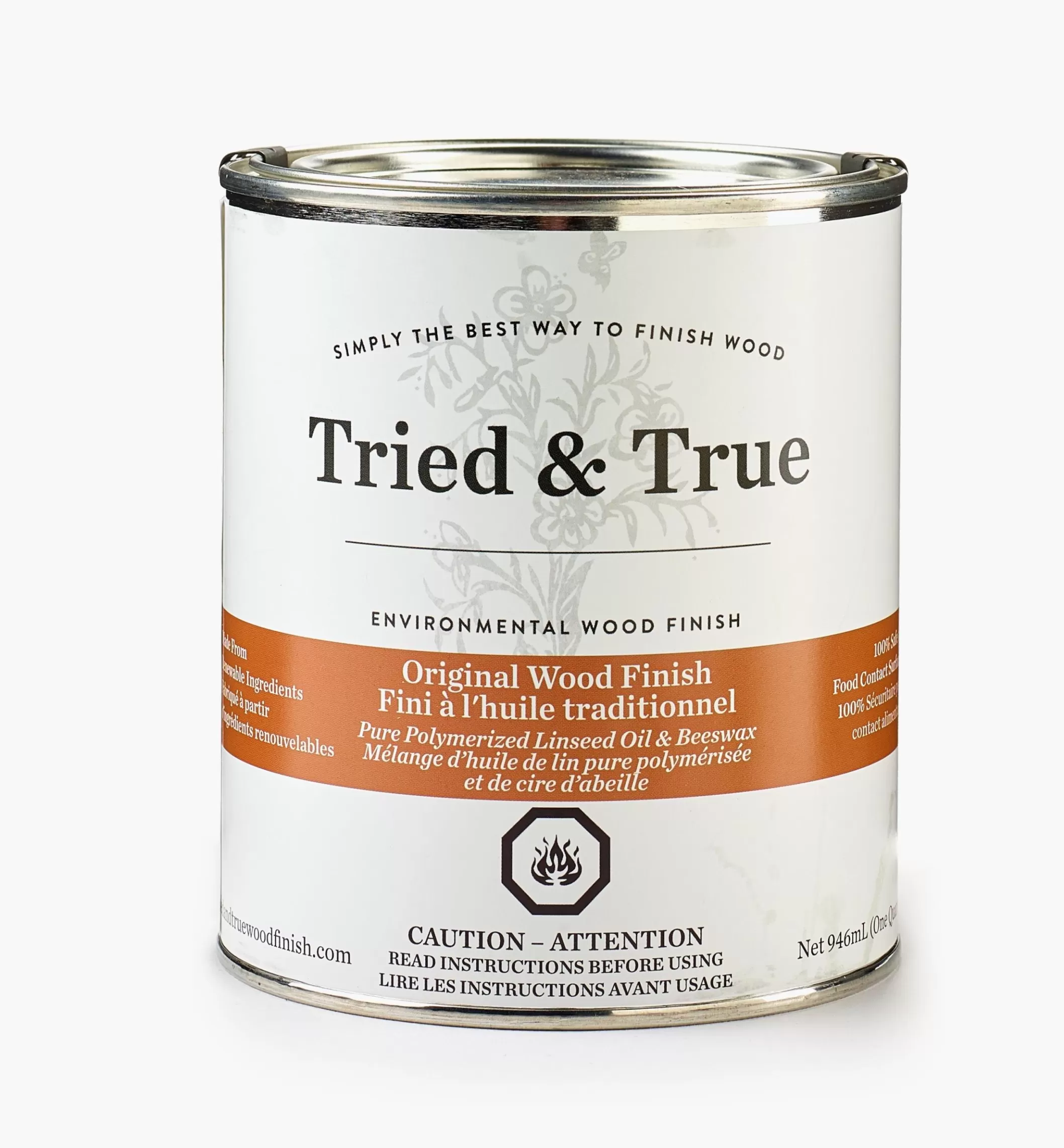 Discount Lee Valley Tried & True Original Wood Finish