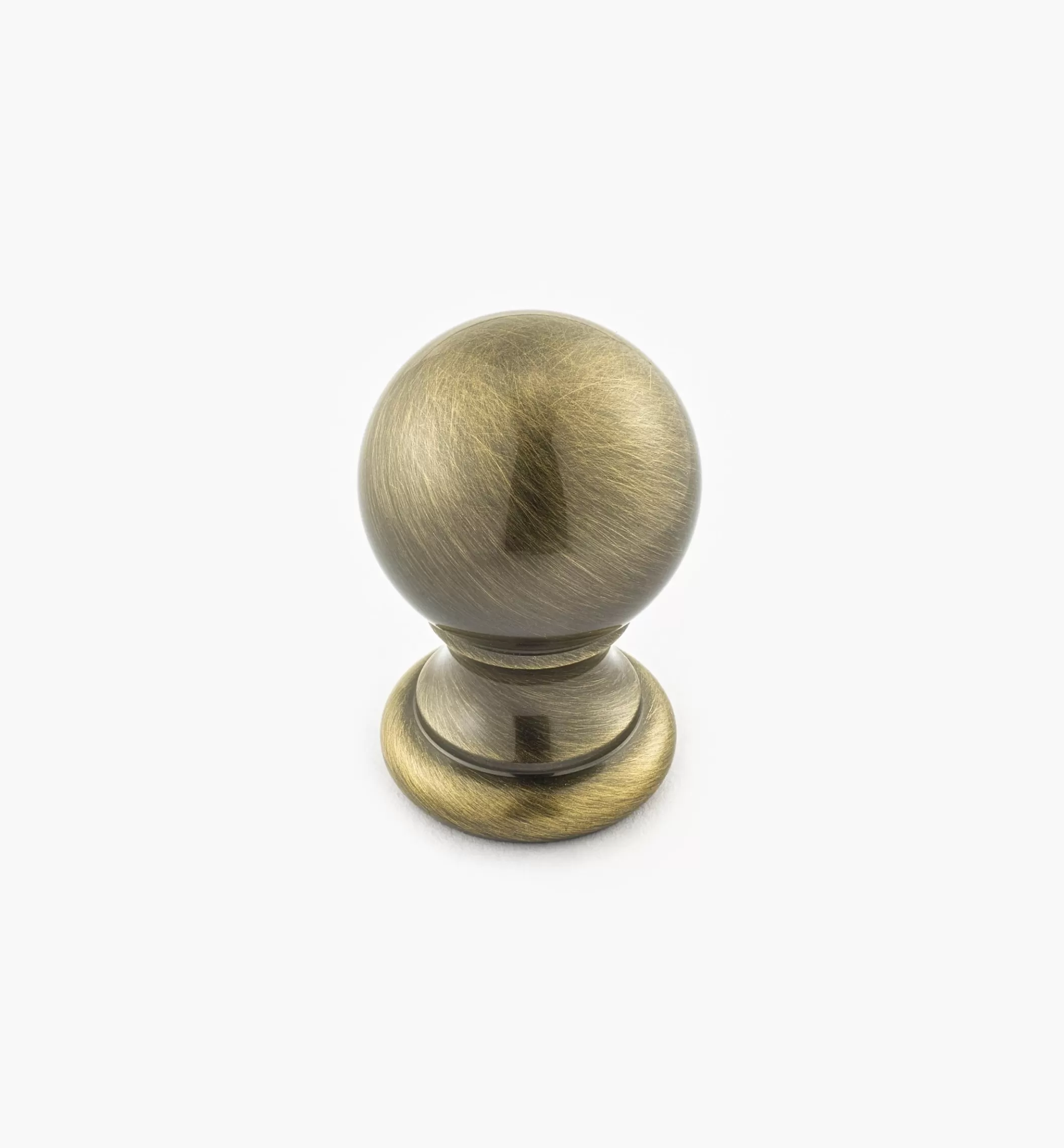 Cheap Lee Valley Turned Brass Ball Knobs