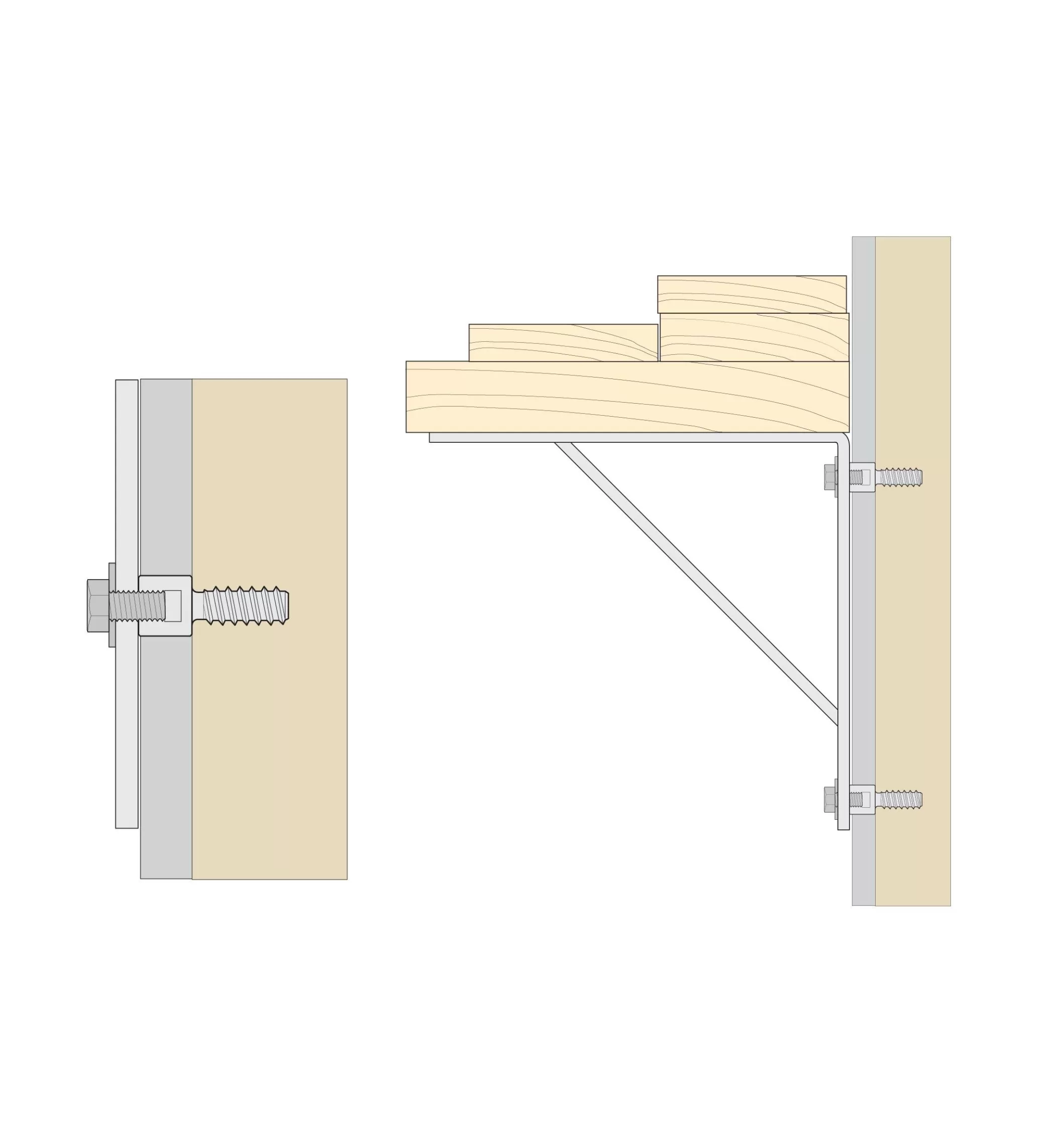 Outlet Lee Valley Veritas Drywall Nuts (1/4-20 Thread)