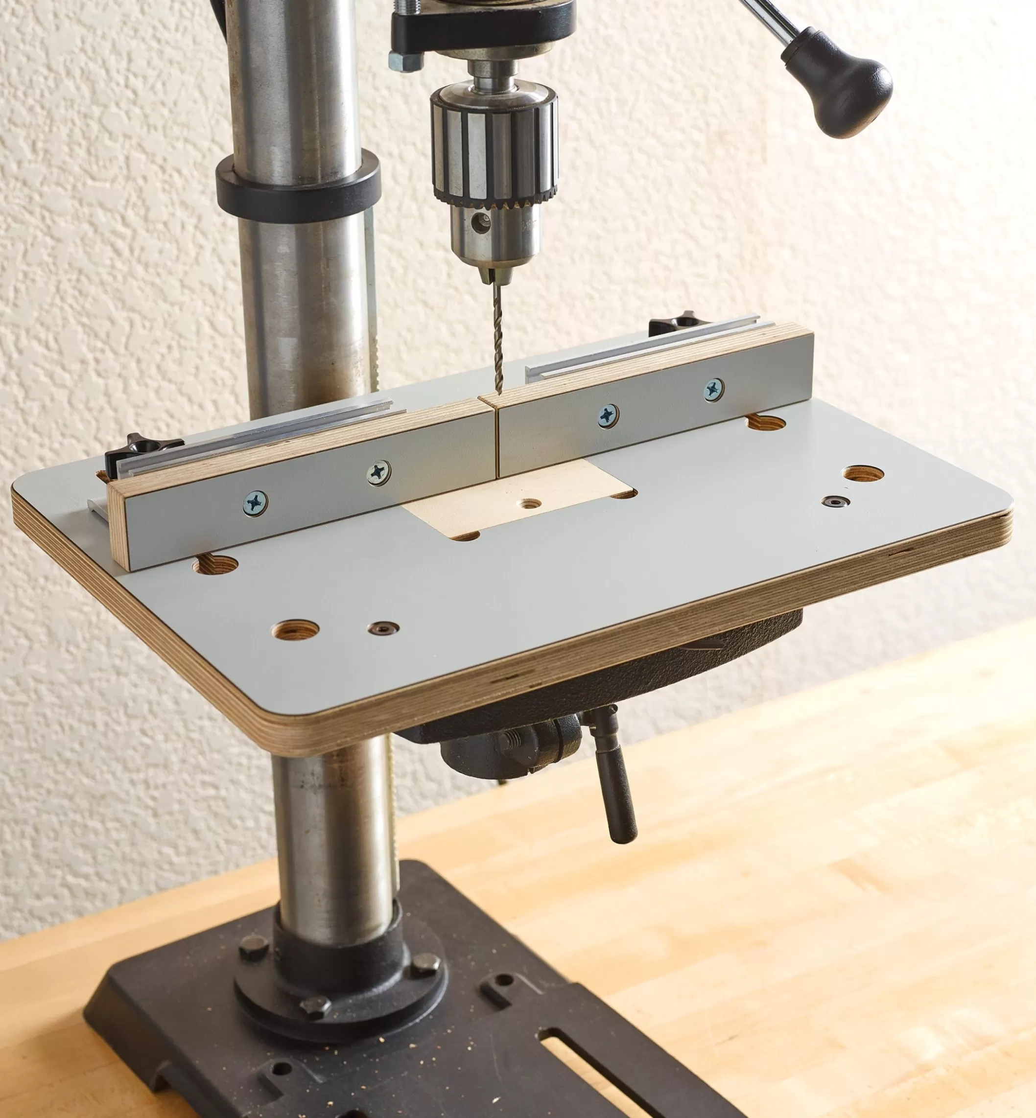 Hot Lee Valley Veritas Small Drill-Press Table & Fence