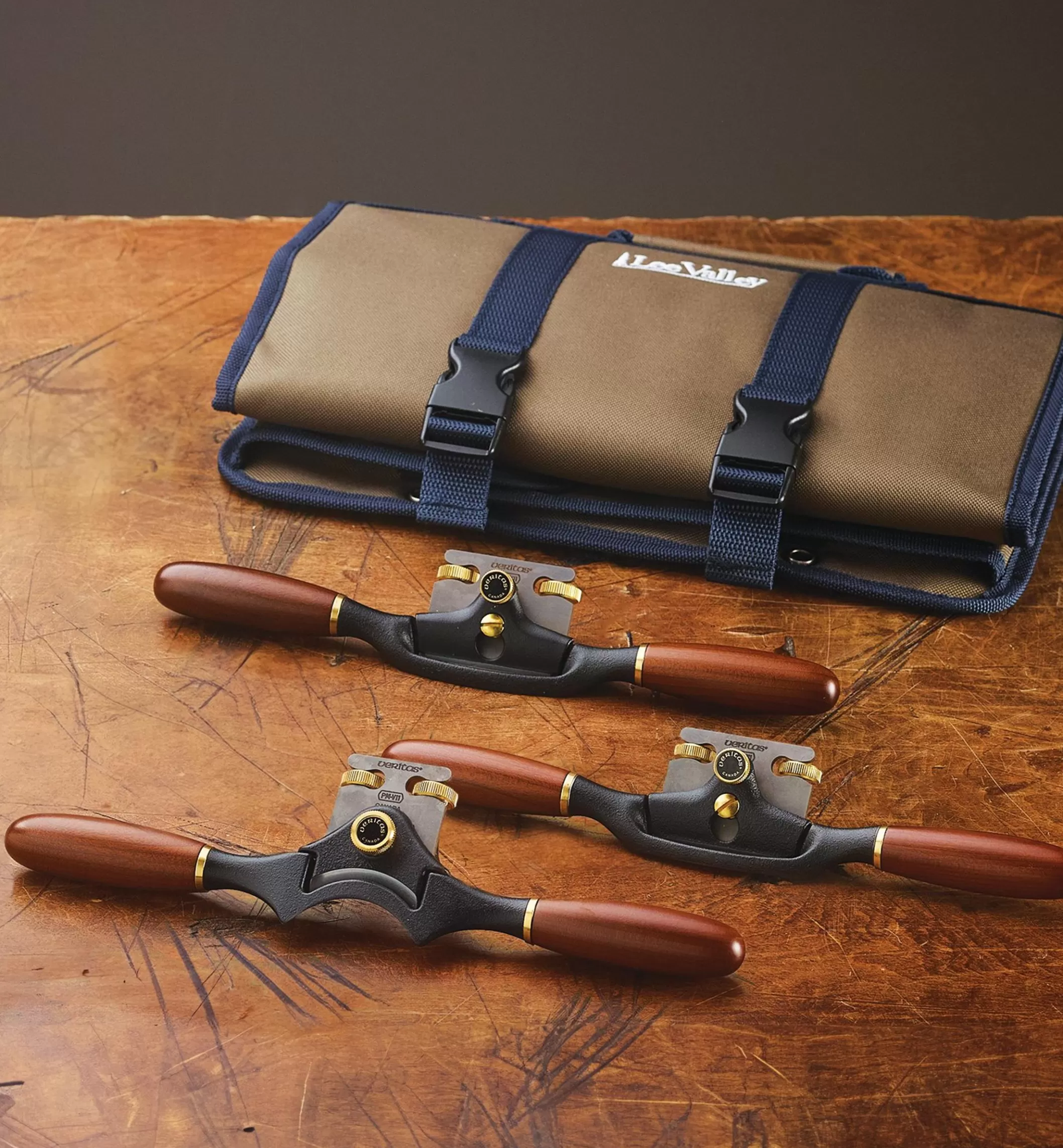 Discount Lee Valley Veritas Spokeshave Set And Roll