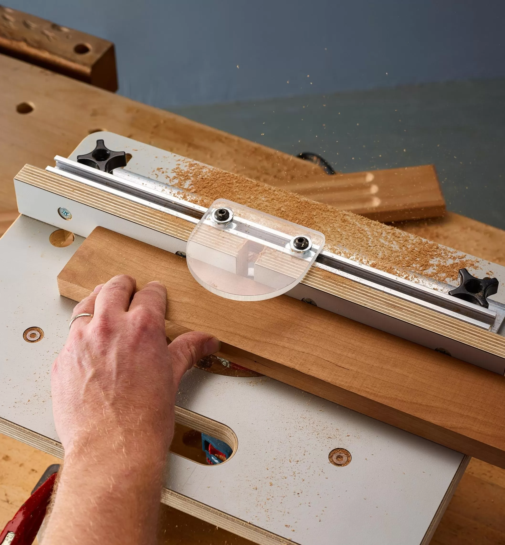 Hot Lee Valley Veritas Table Fence For Compact Routers