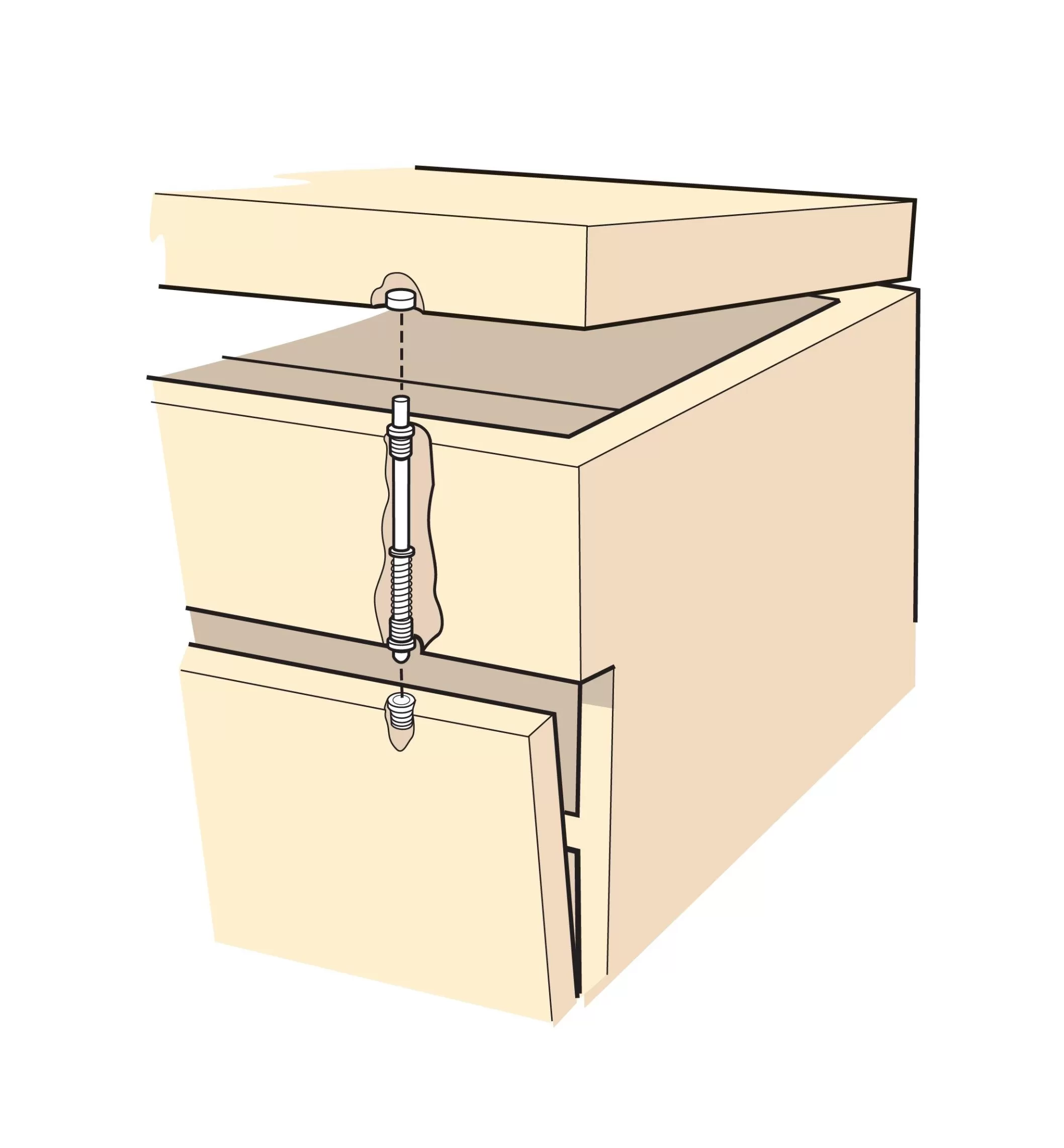 Cheap Lee Valley Veritas Tool Chest Locking Spring Pins