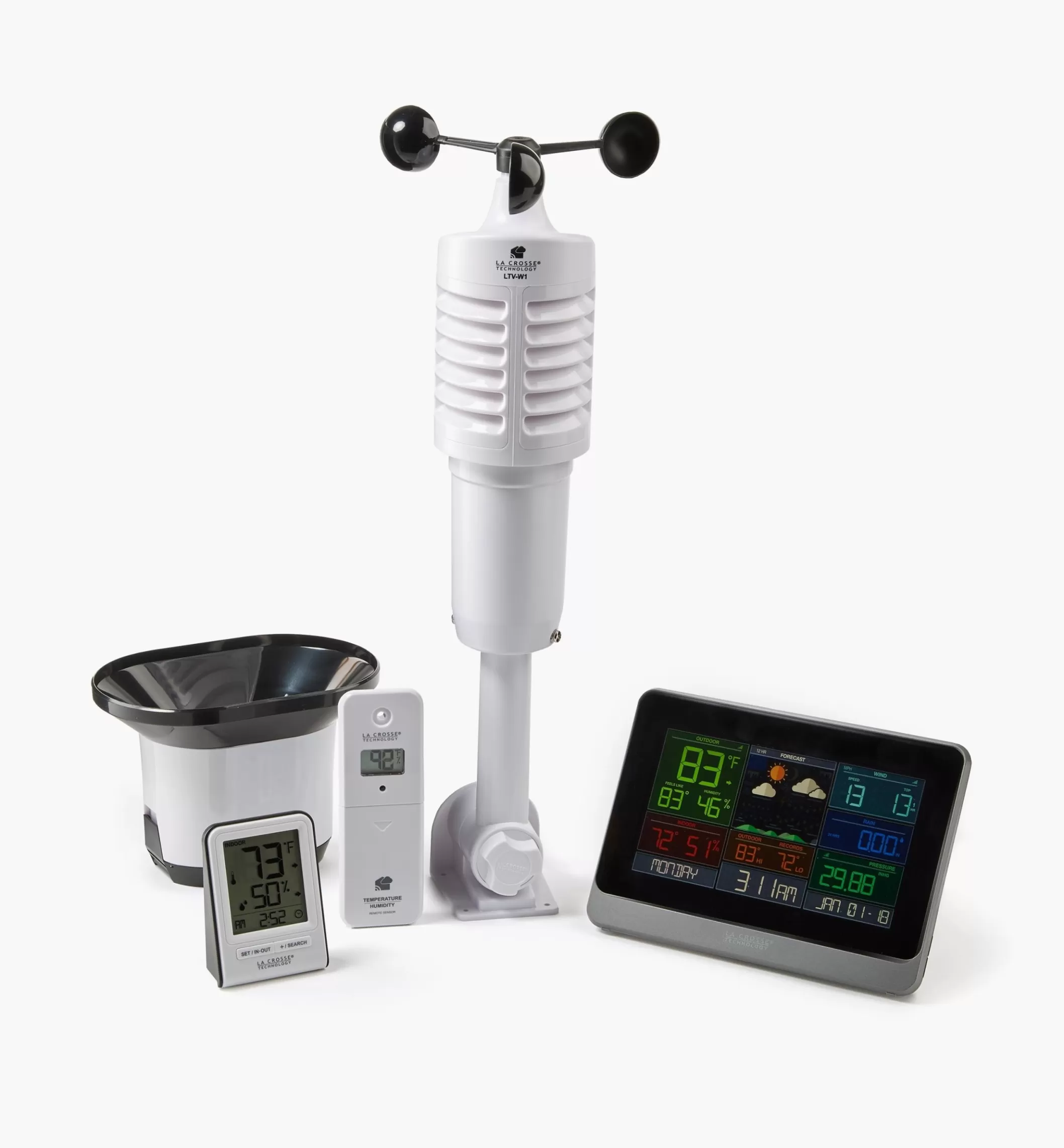 Sale Lee Valley Wi-Fi Weather Station With Wind And Rain
